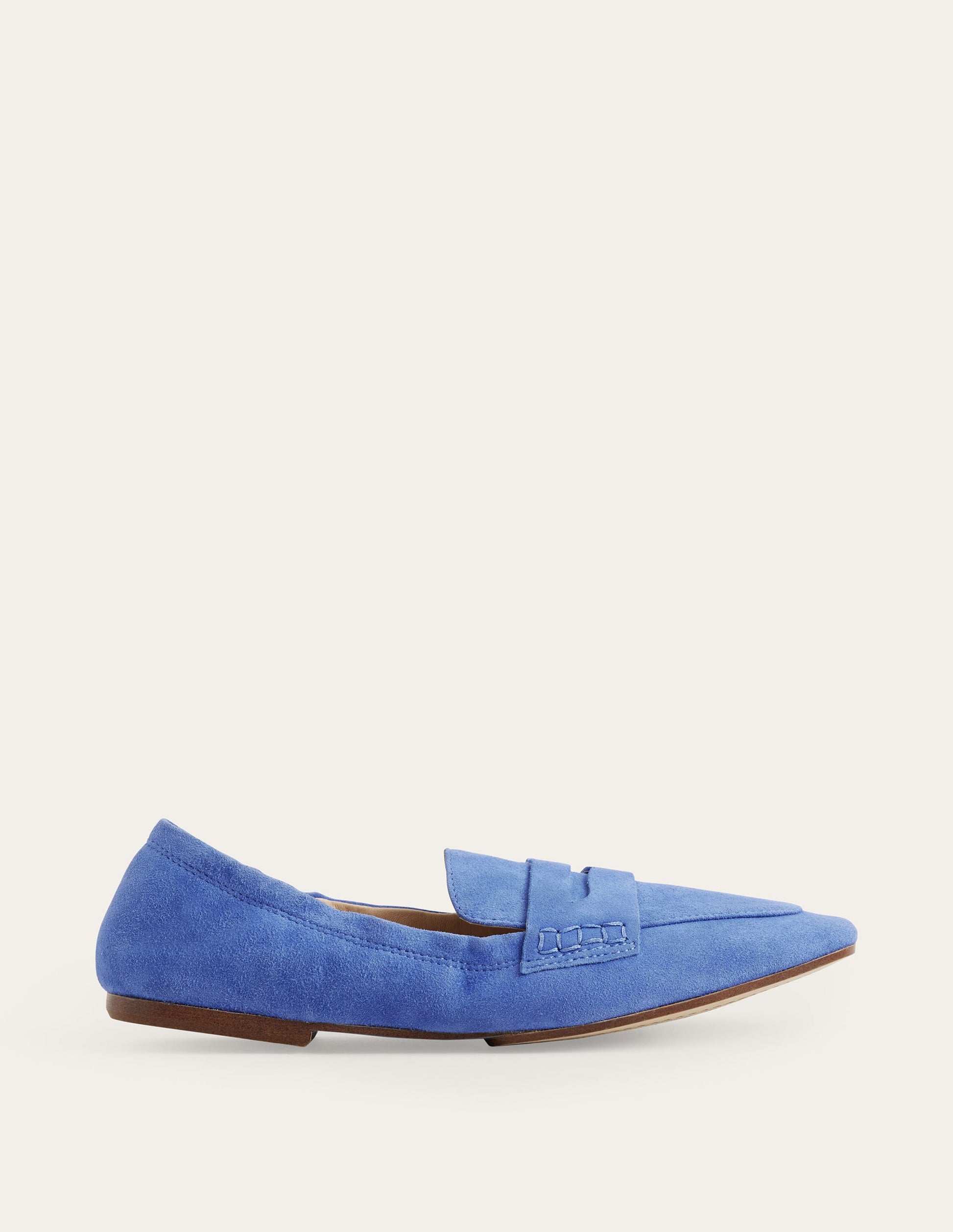Flexible Sole Loafers-China Blue-1