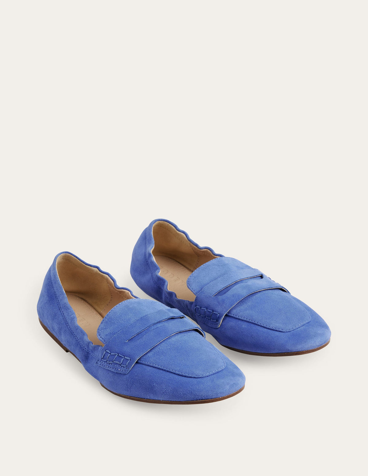 Flexible Sole Loafers-China Blue - Image 2
