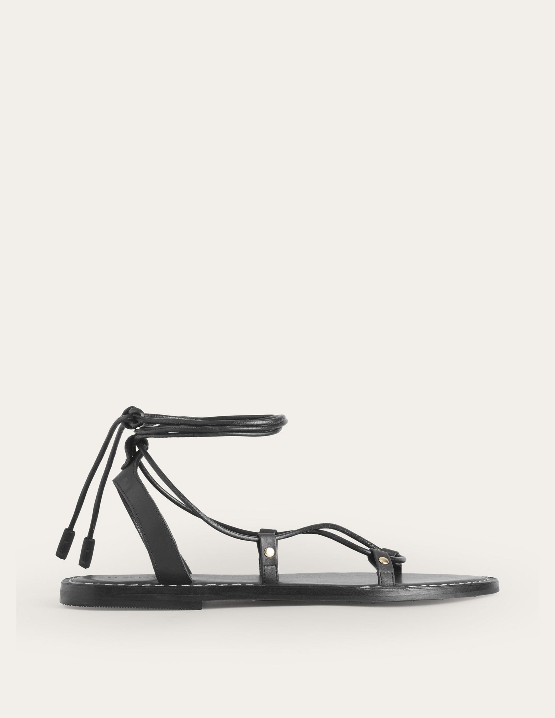 Scarf Wrap Sandals-Botanic Blush / Black-2