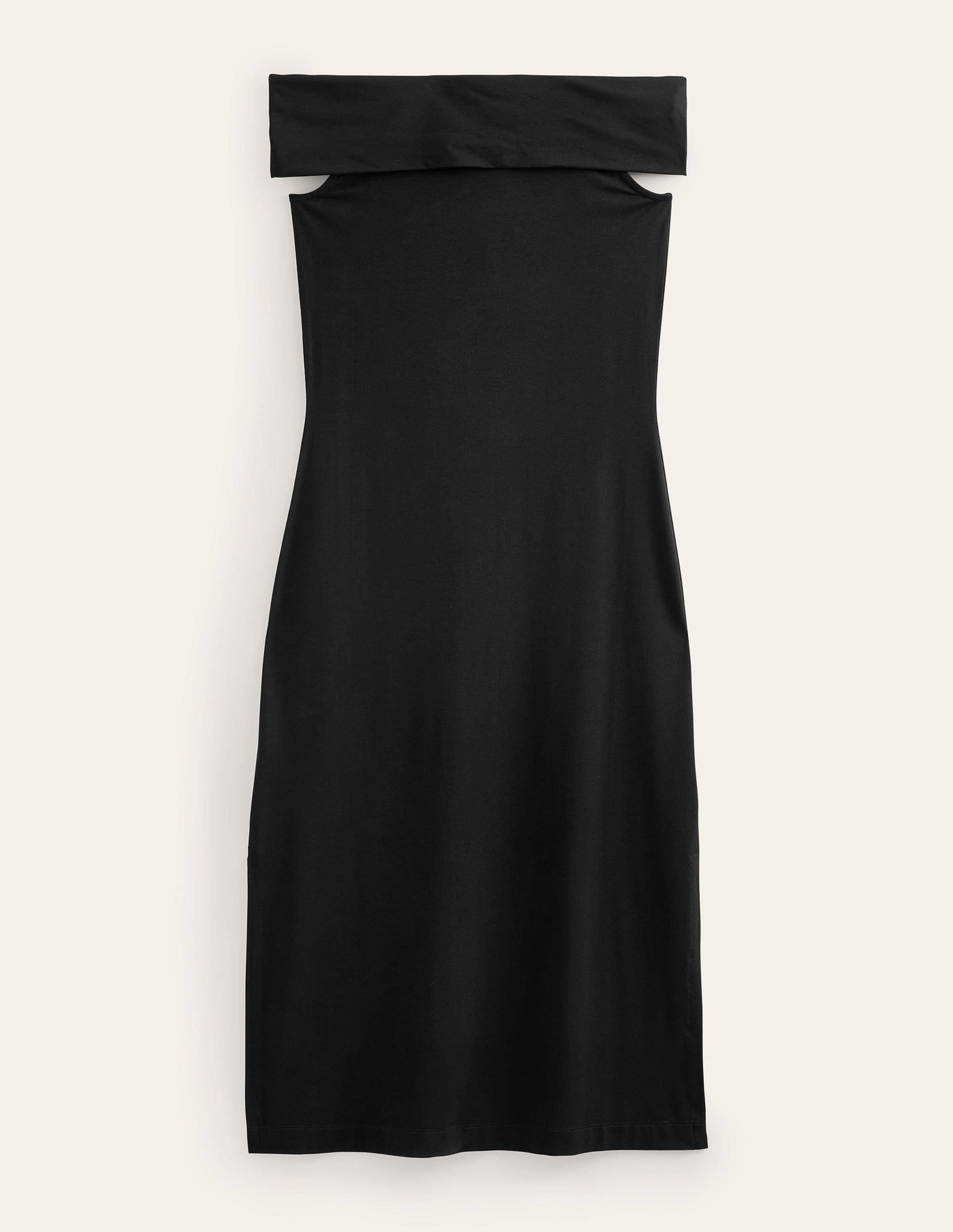 Bardot Jersey Midi Dress-Black - Image 5