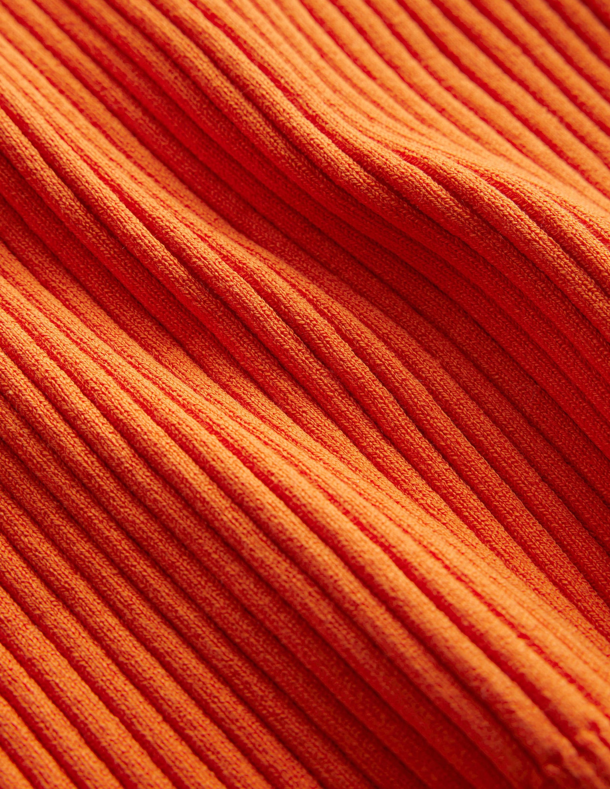 Ribbed Vest Top-Kumquat-6