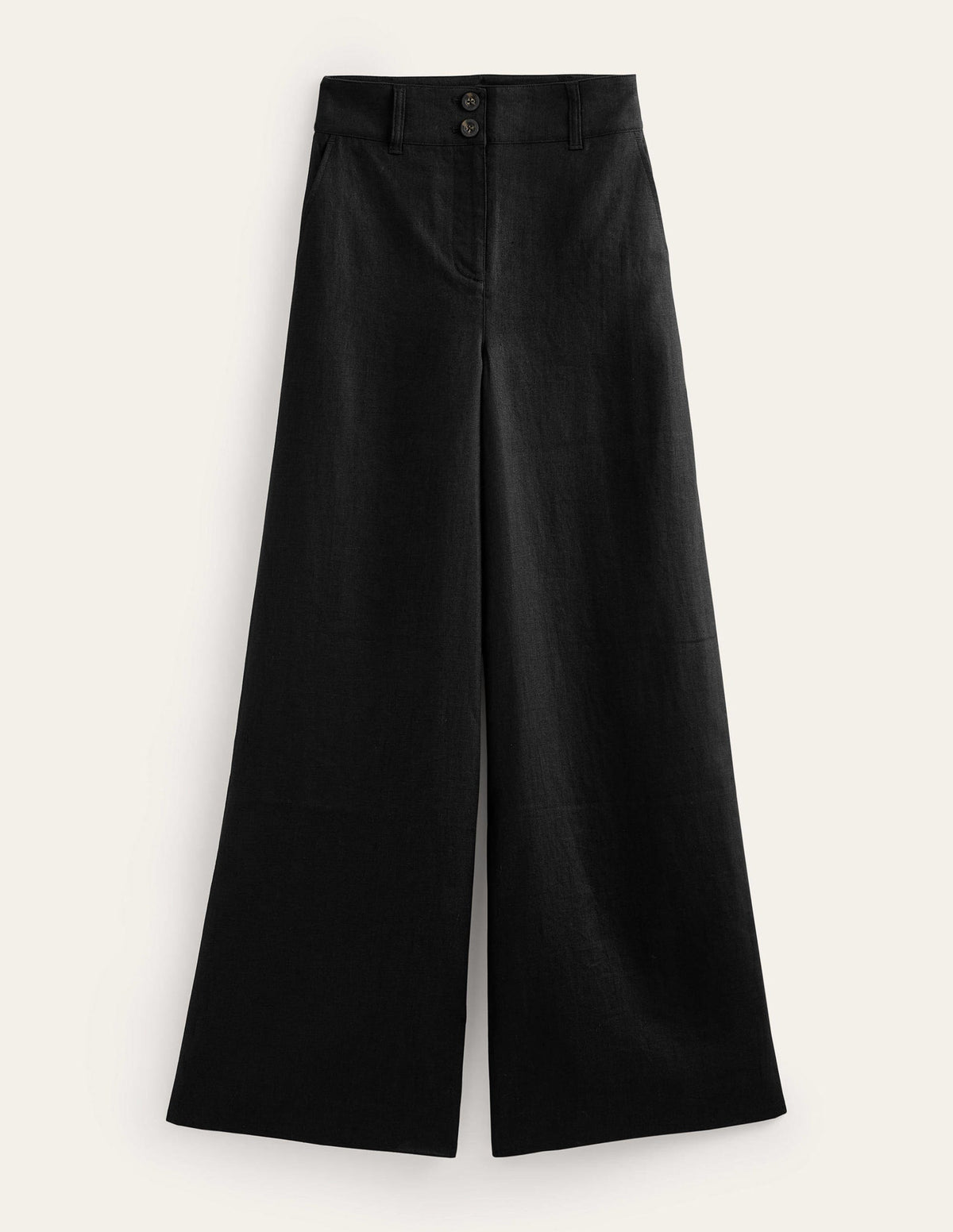 Highbury Linen Pants-Black - Image 5