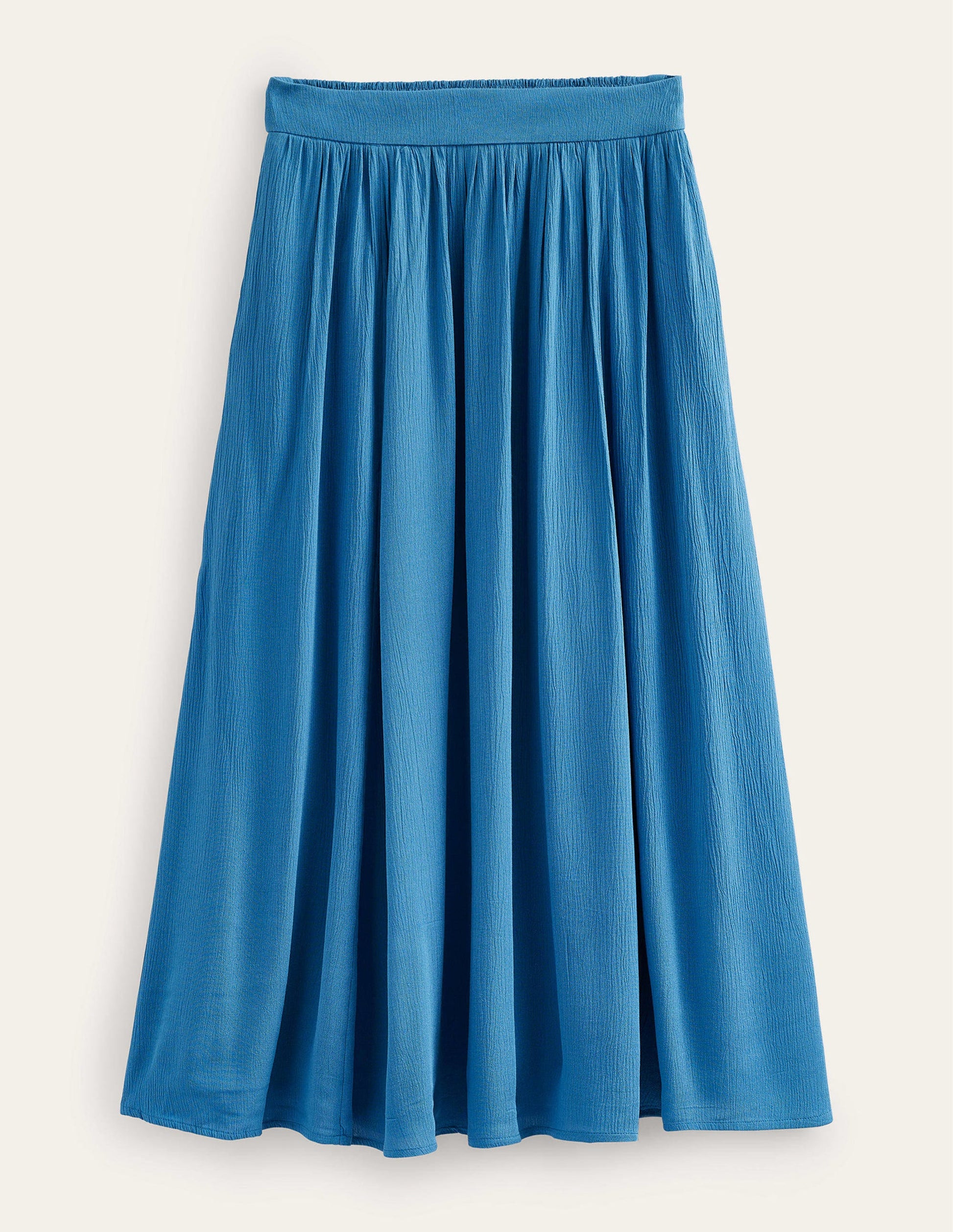 Vacation Midi Skirt-Aegean blue-7