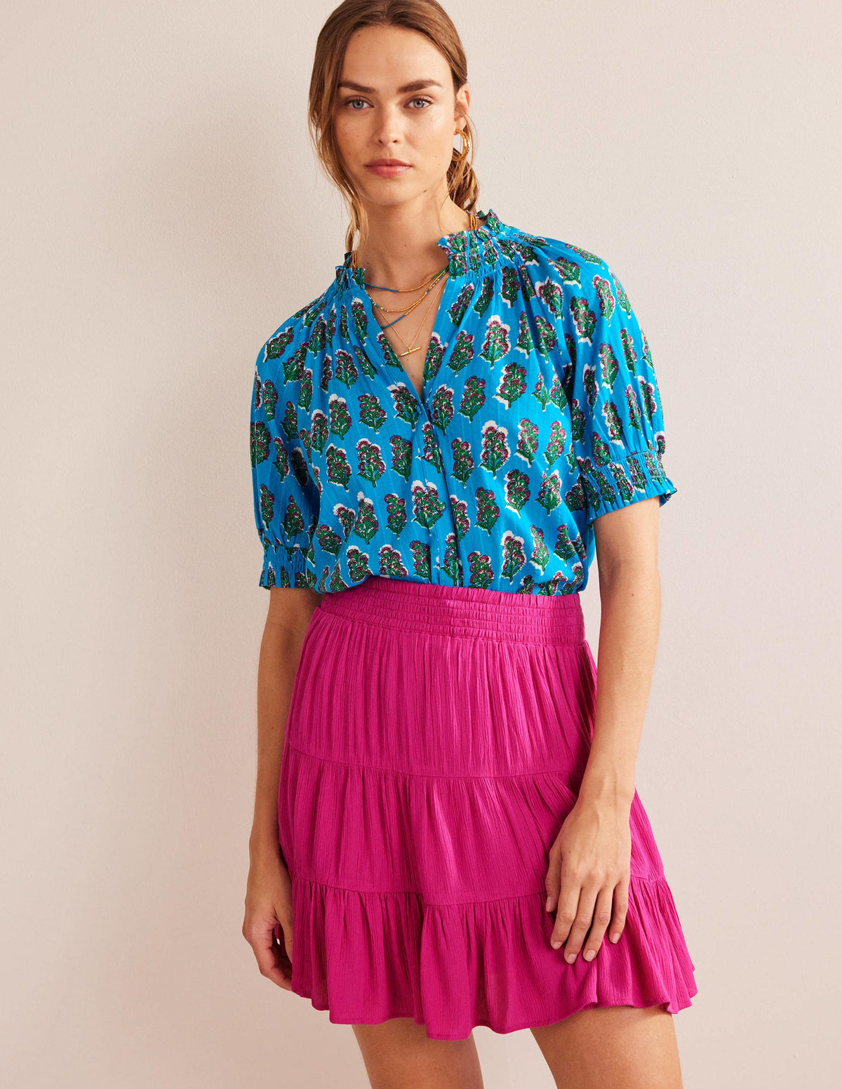Vacation Mini Skirt-Phlox Pink-4