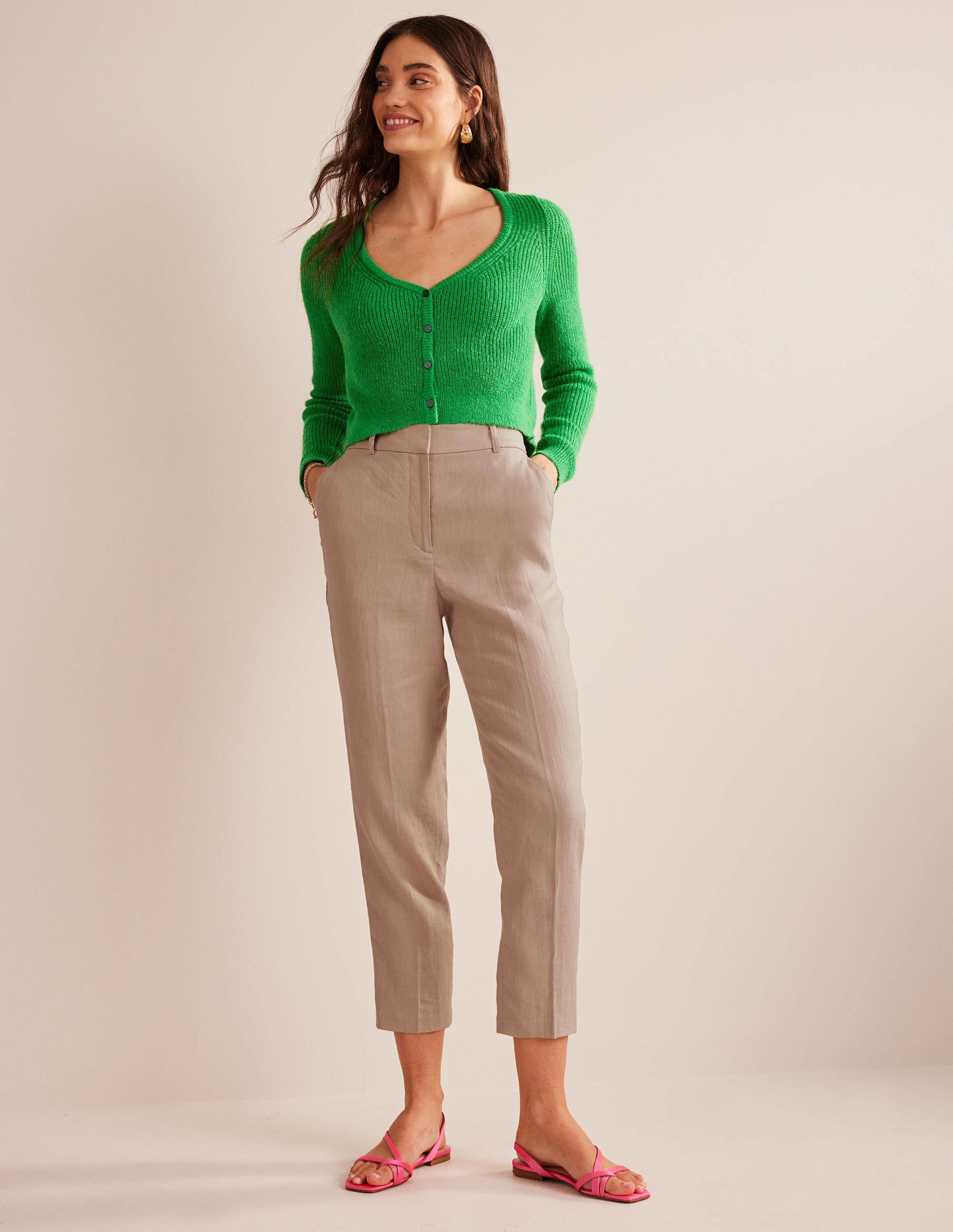 Kew Linen Pants-Rope - Image 1