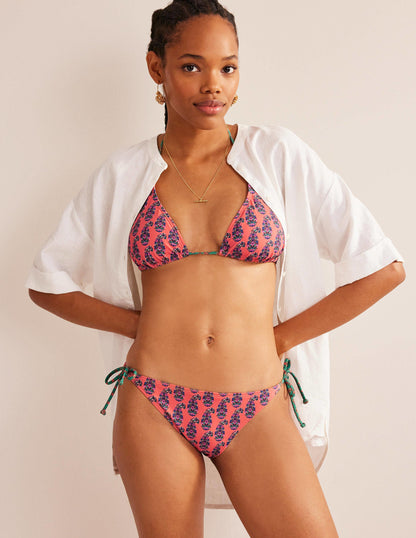 Symi String Bikini Bottoms-Persimmon Orange Paisley-1