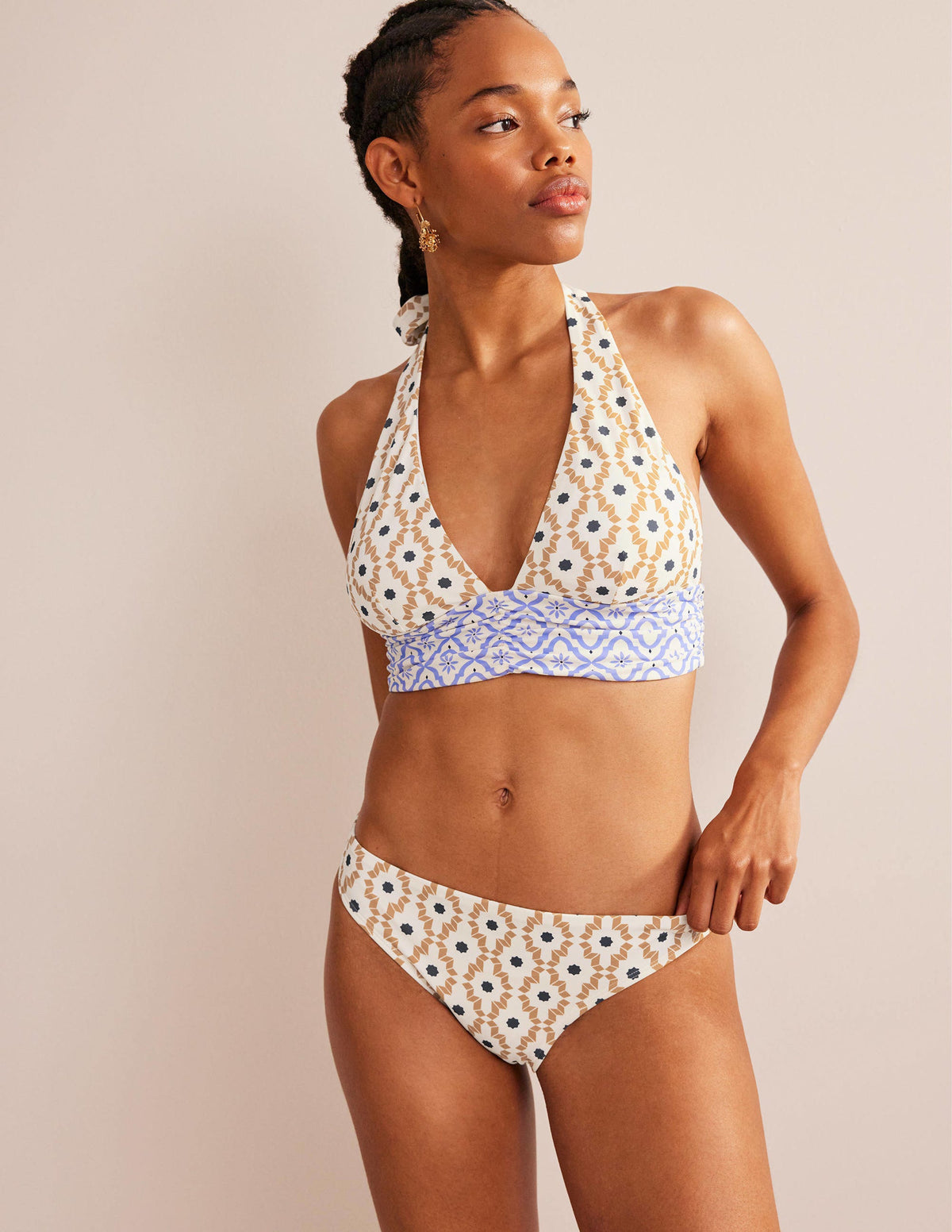 Classic Bikini Bottoms-Multi, Geo Trance - Image 1