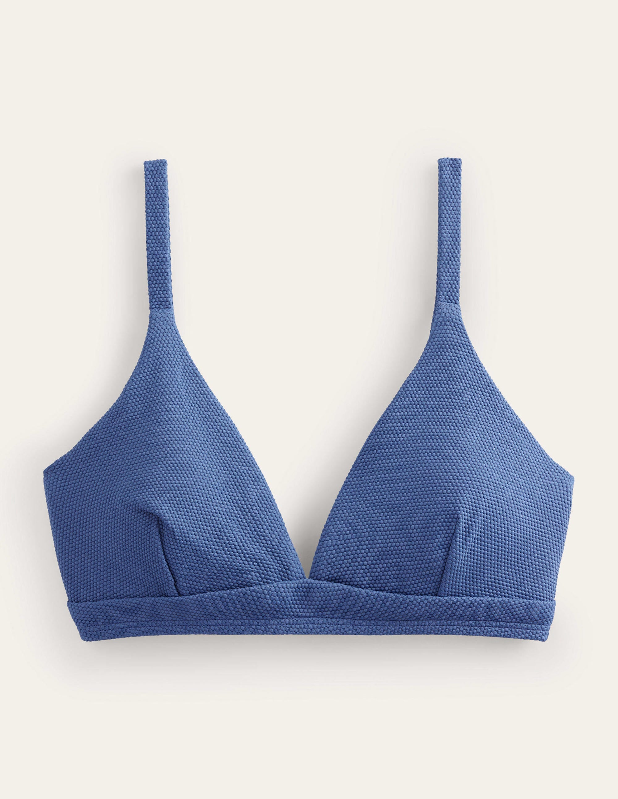Arezzo V-neck Bikini Top-Globe Texture - Image 6