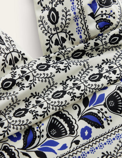 Bow Detail Halter Swimsuit-Ivory, Milos Bloom-6