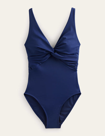 Twist Classic Swimsuit-French Navy