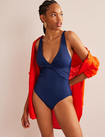 Twist Classic Swimsuit-French Navy