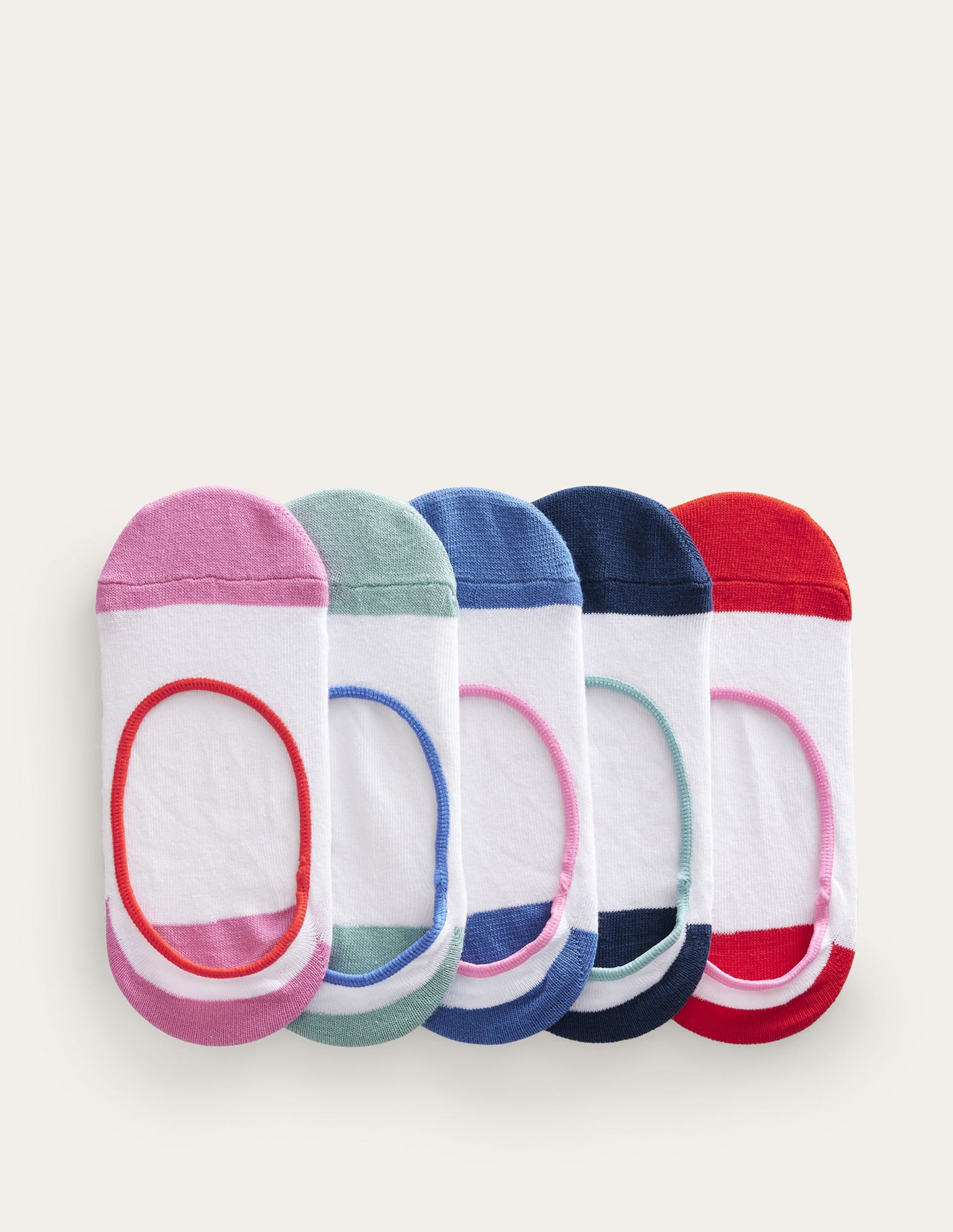 5 Pack Secret Socks-Multi, Colourblock-1