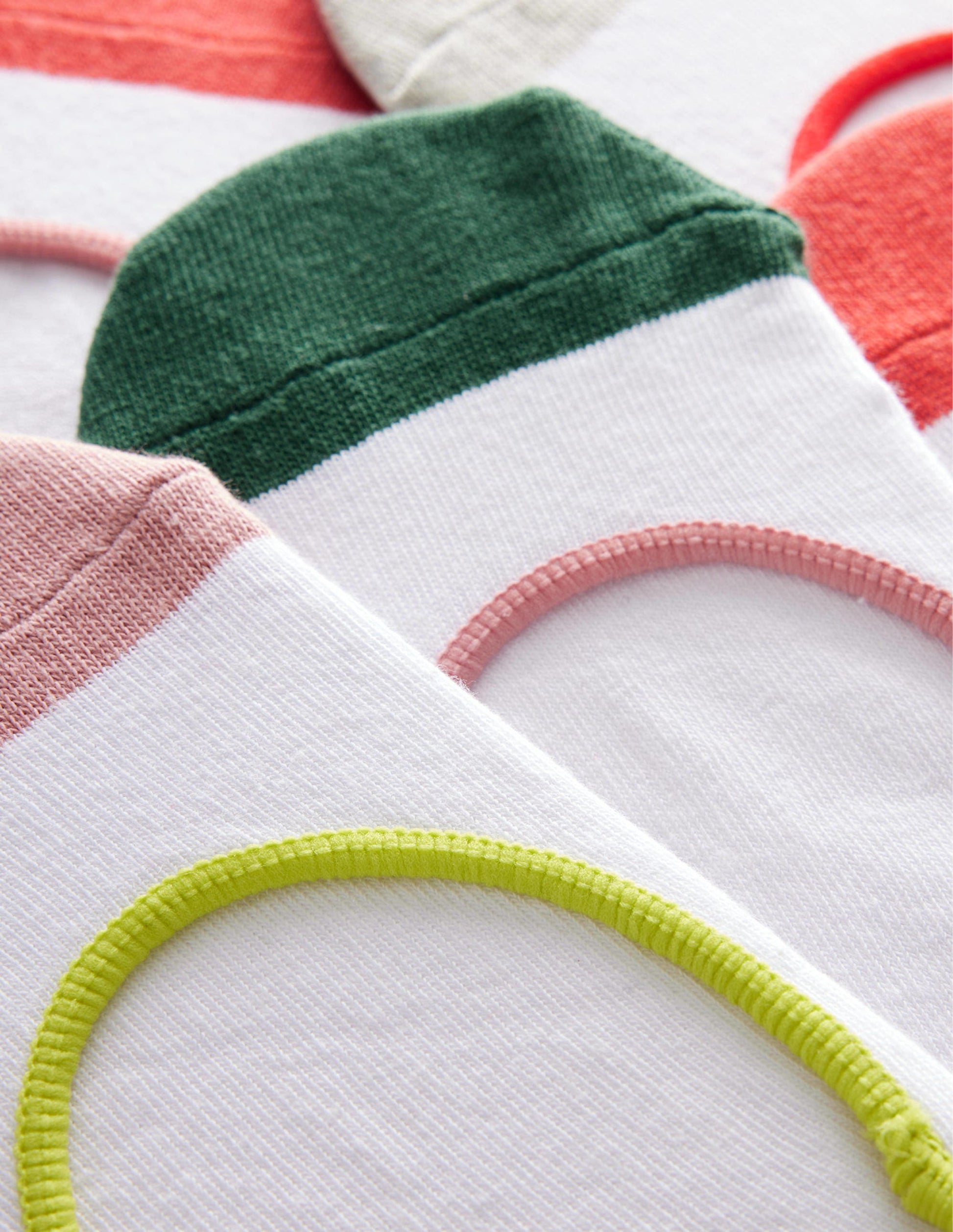 5 Pack Secret Socks-Pastel, Colourblock-2