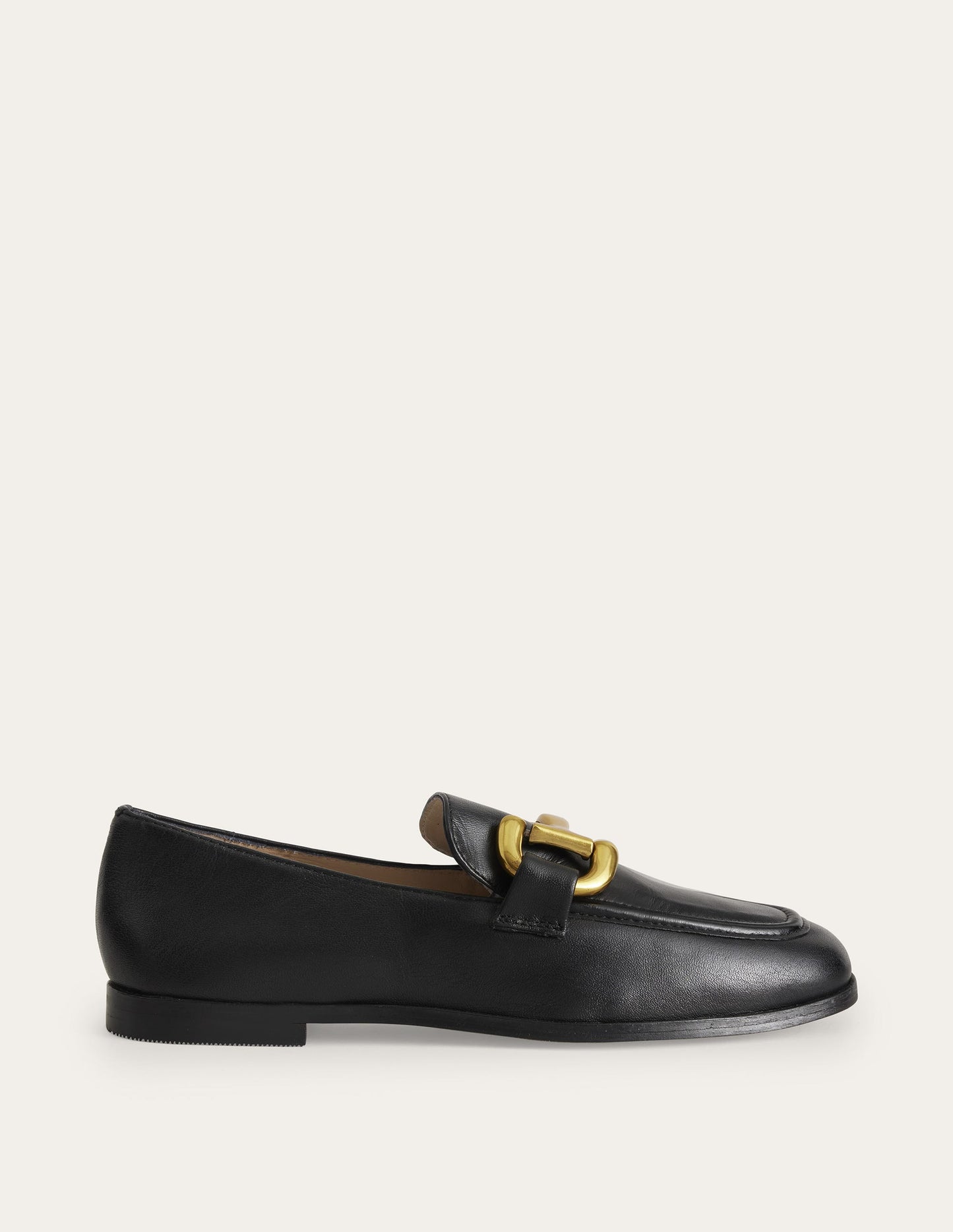 Iris Snaffle Loafers-Black