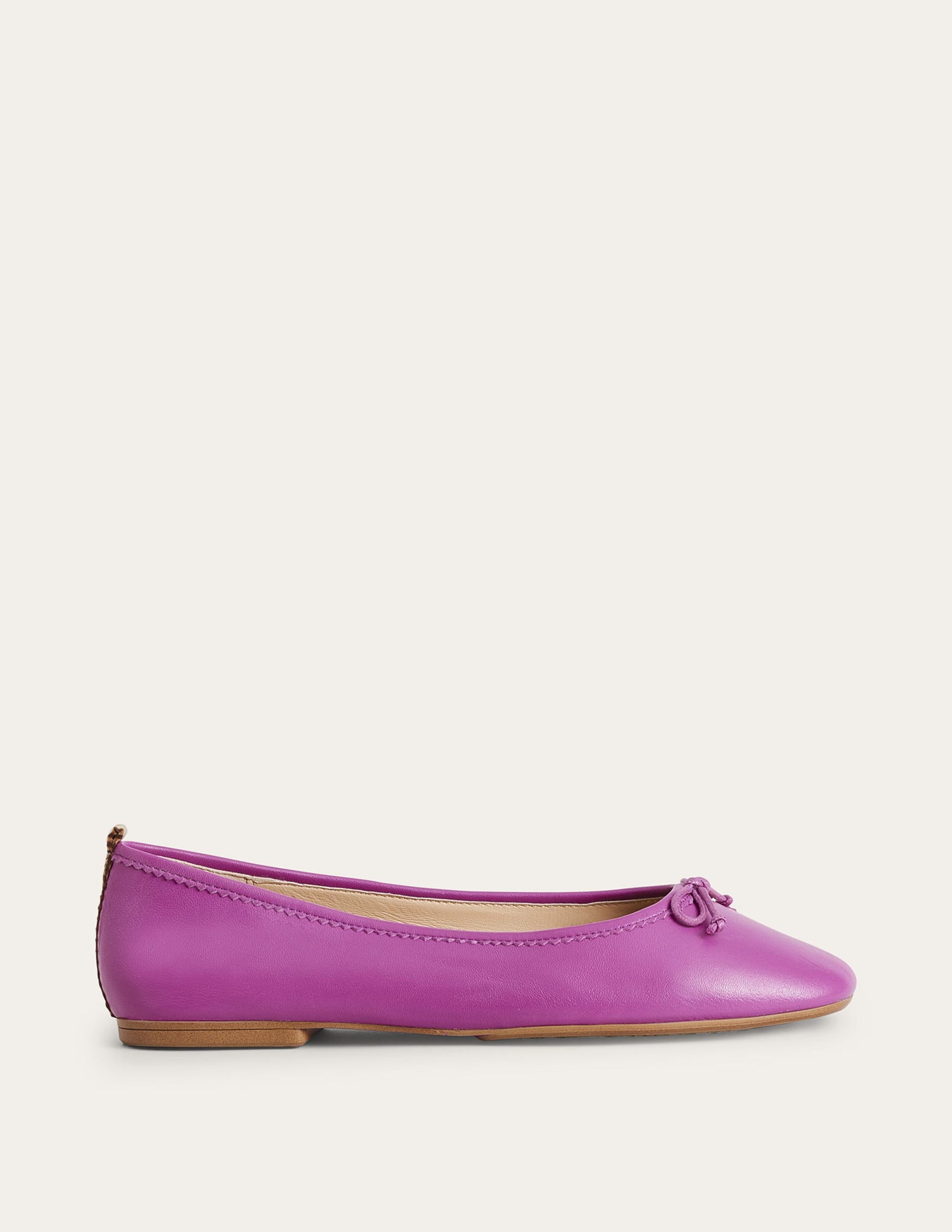 Kitty Flexi Sole Ballet Flats-Deep Rose Violet-1