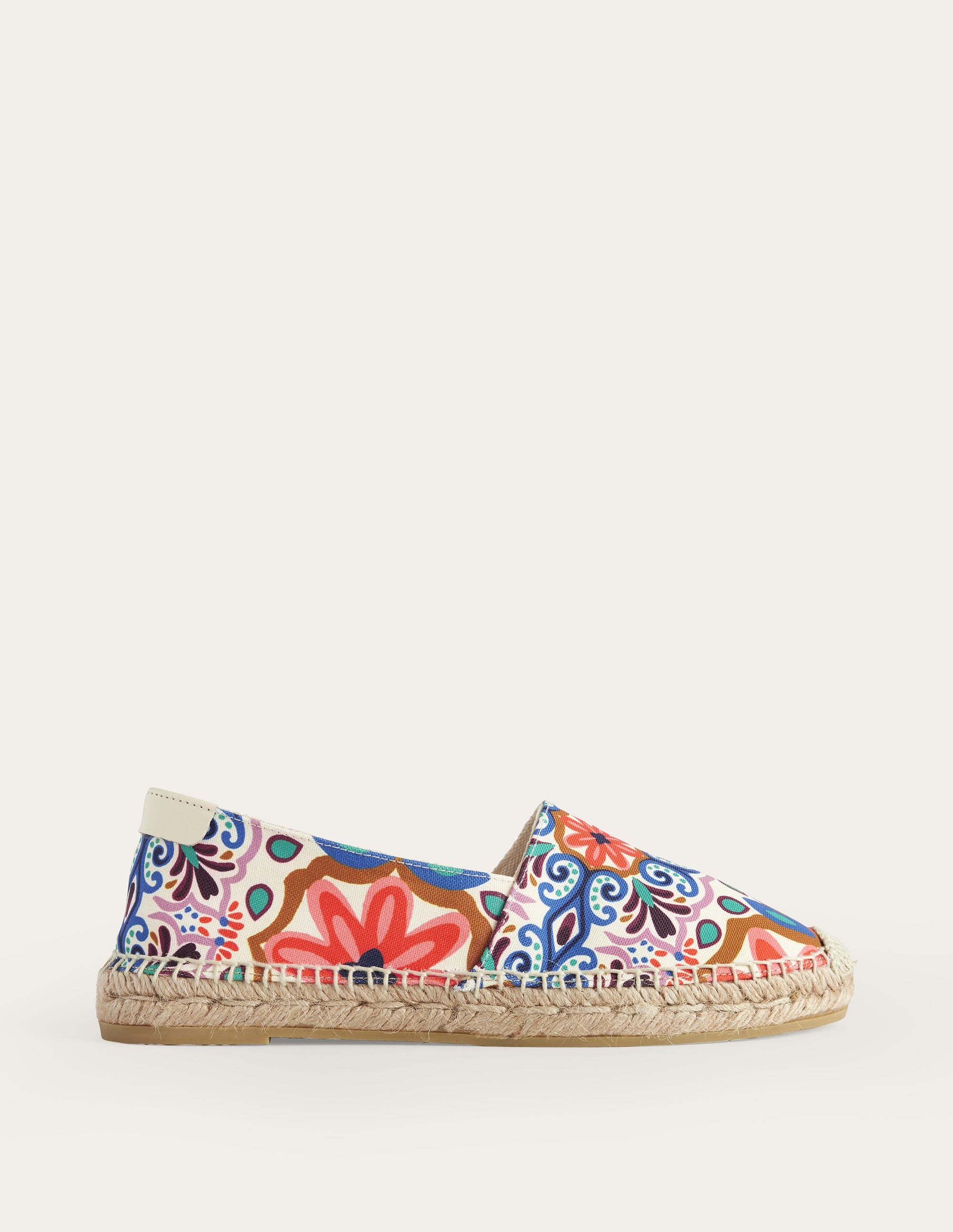 Classic Flat Espadrilles-Ivory, Tapestry - Image 1