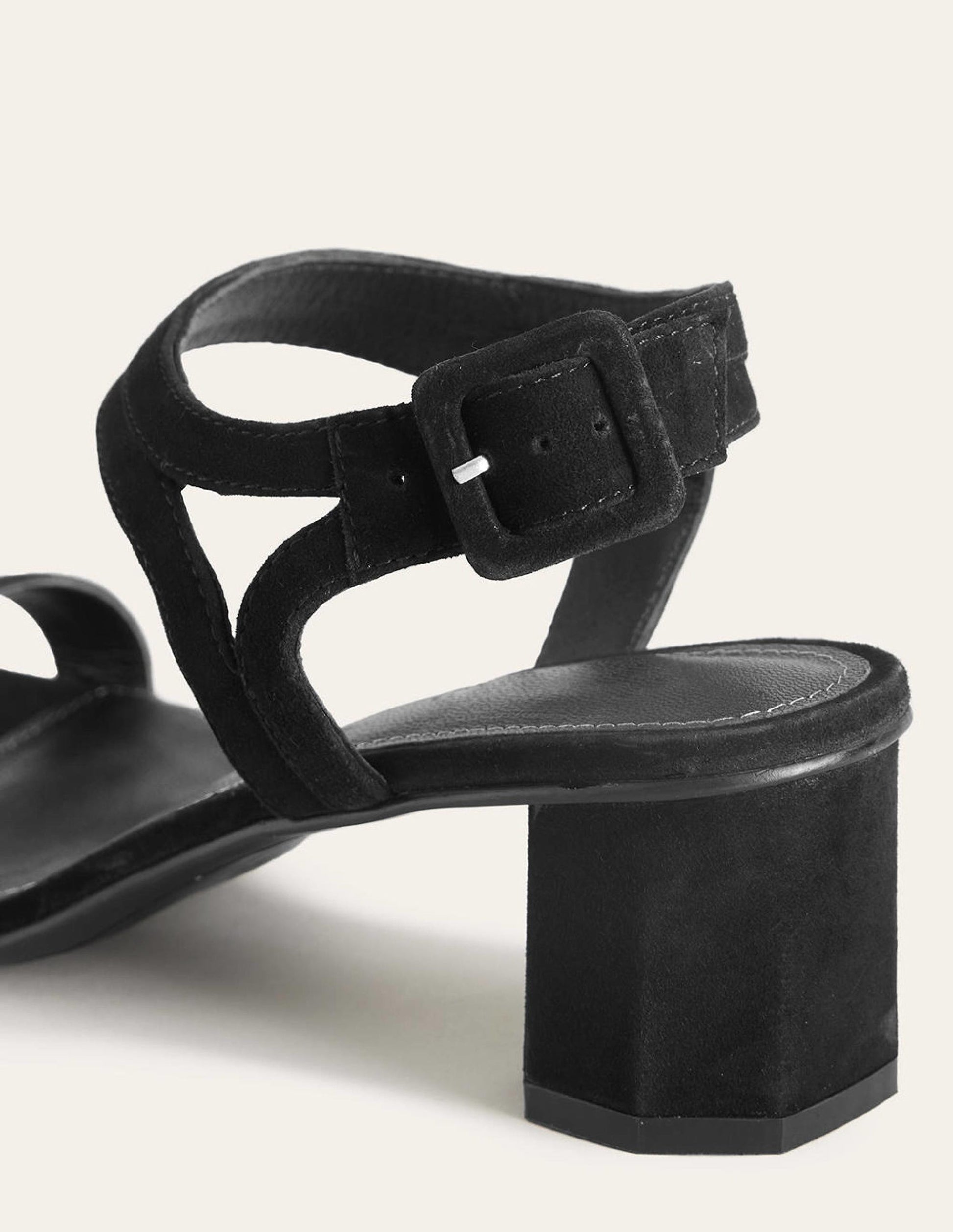 Block-Heel Sandals-Black-4