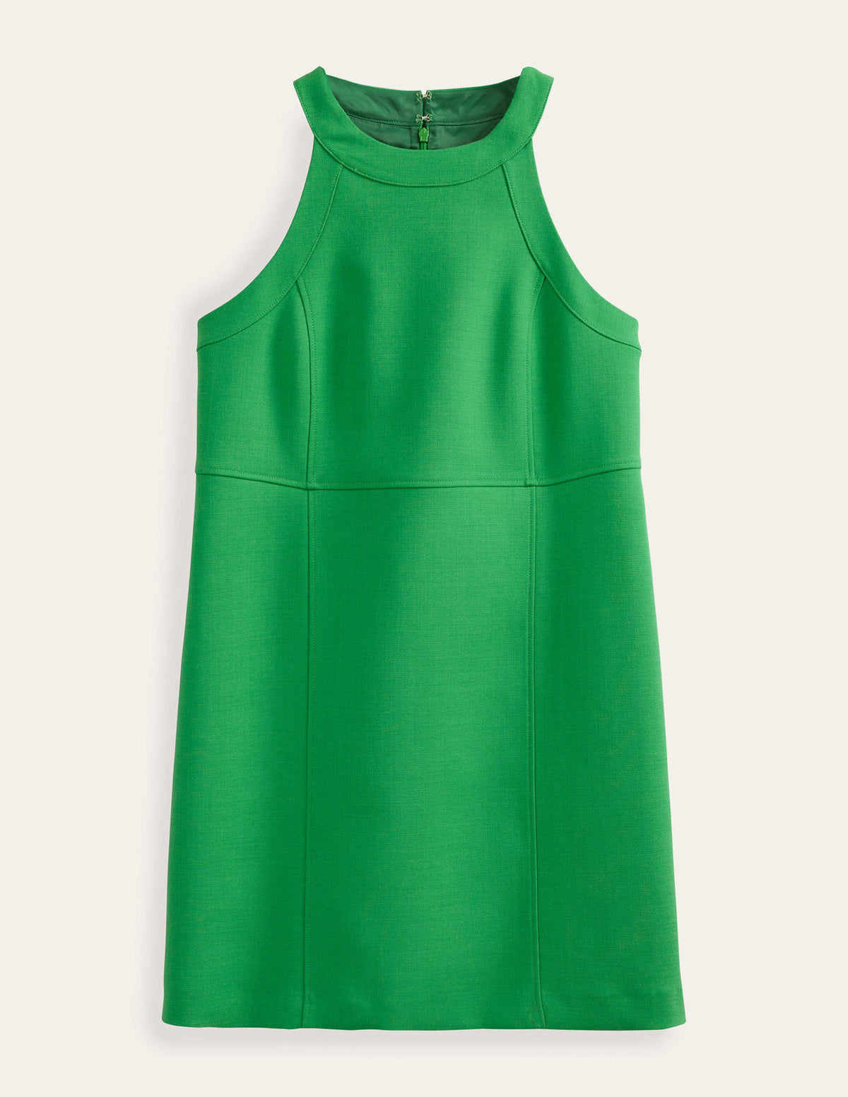 Sleeveless Mini Shift Dress-Green Bee-7