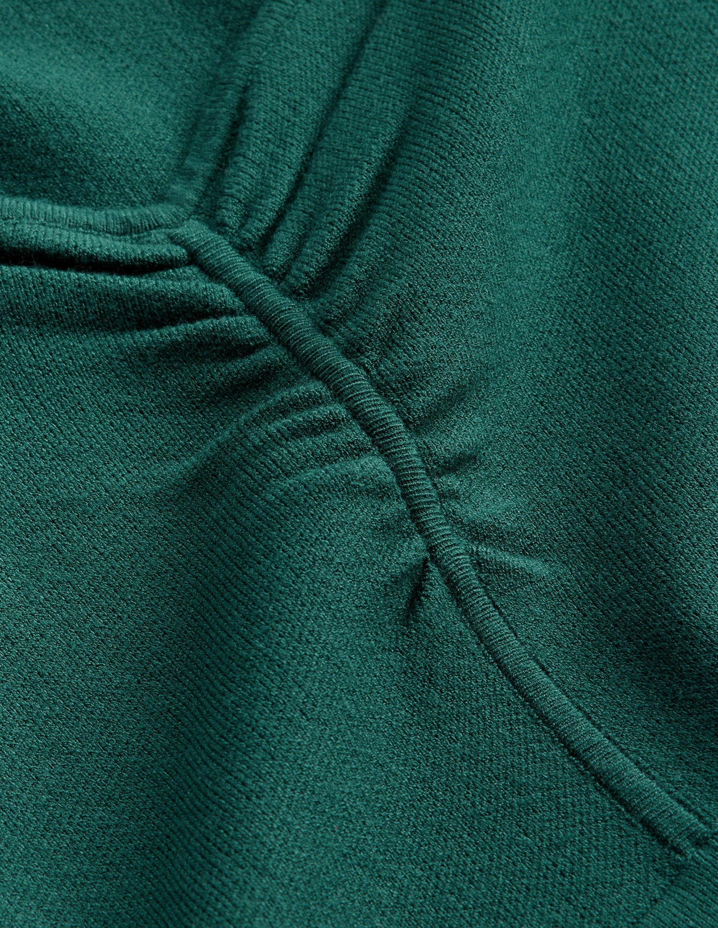 Sweetheart Midi Knitted Dress-Emerald Night