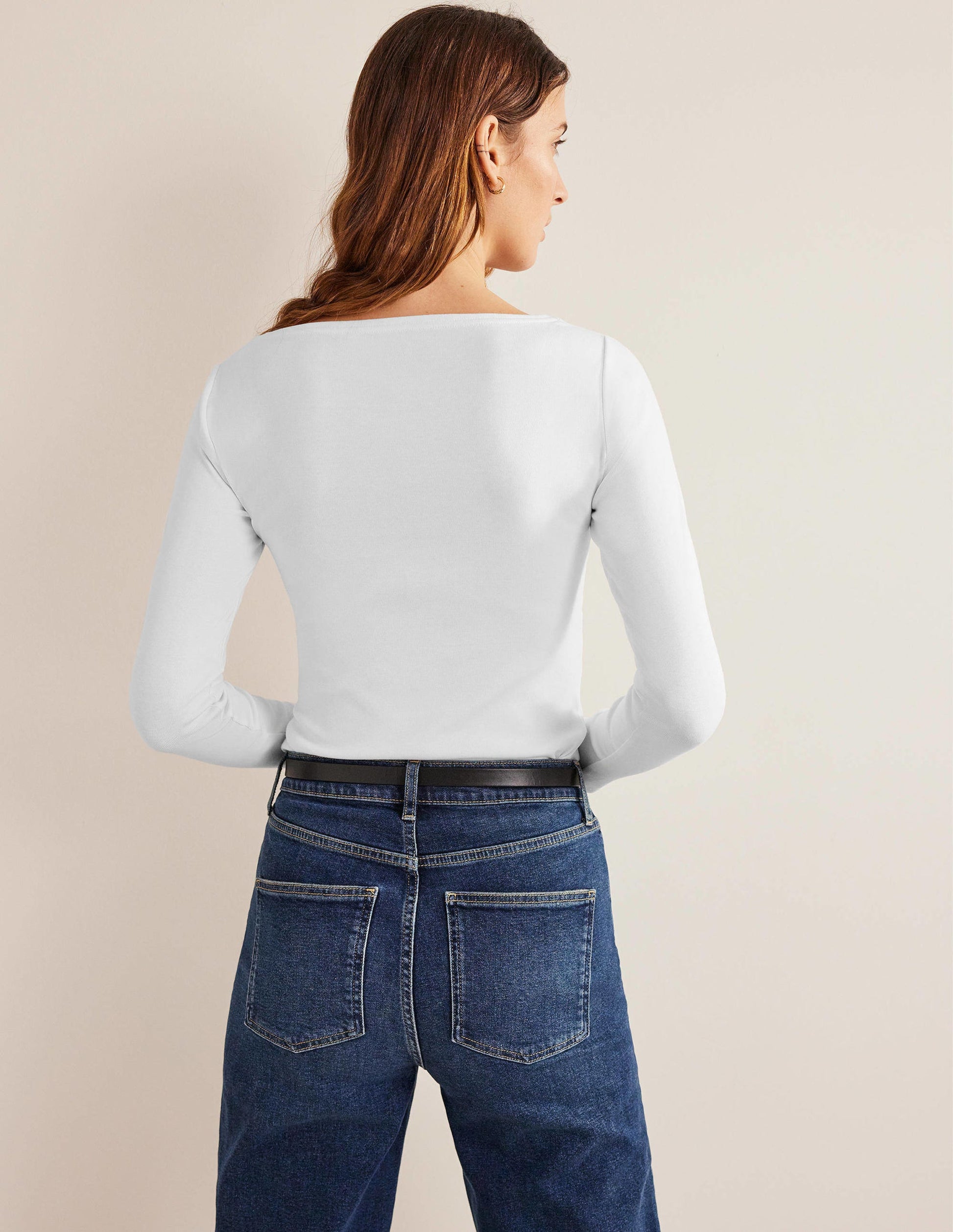 Essential Boatneck Top-White-3