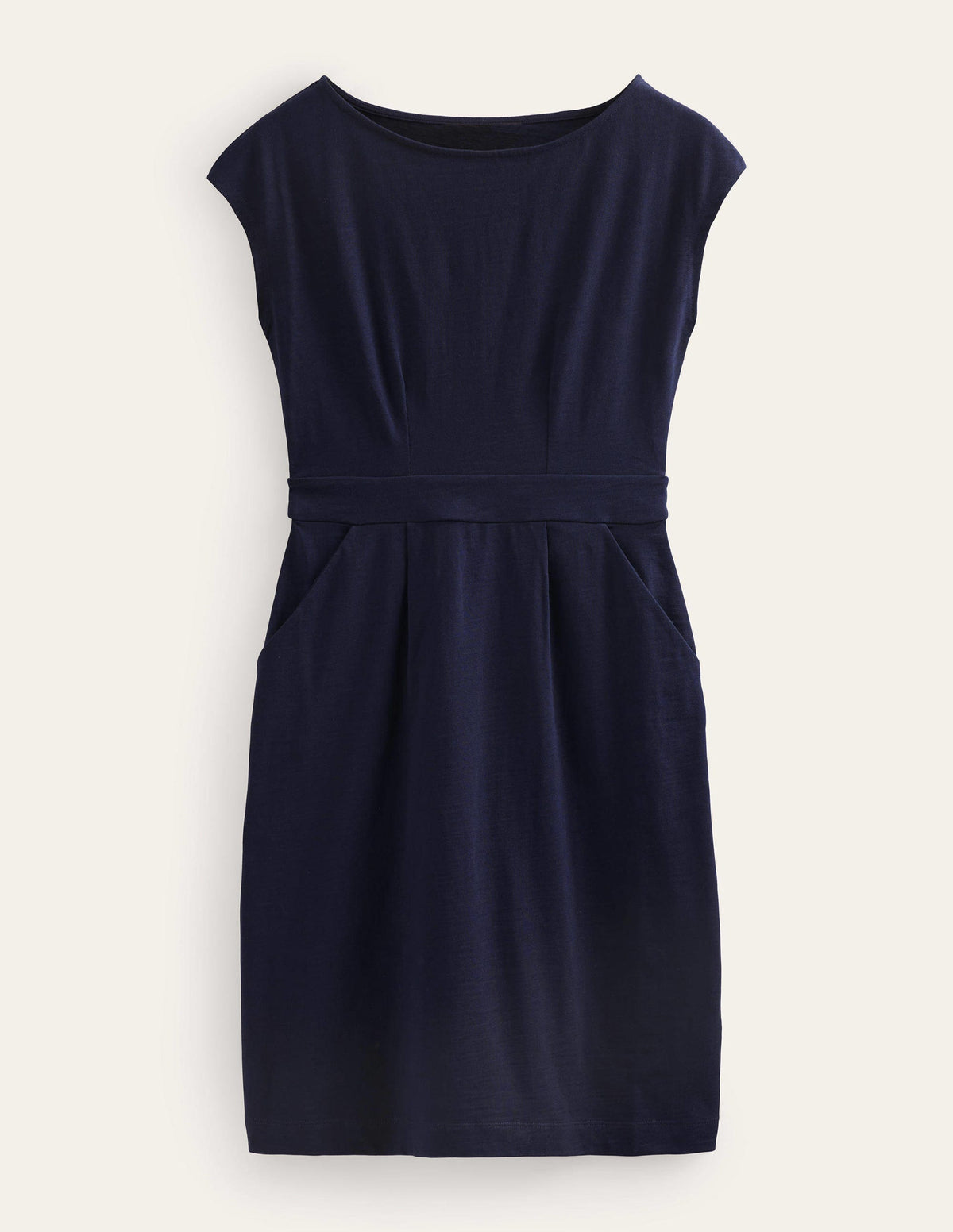 Florrie Jersey Dress-Navy-6