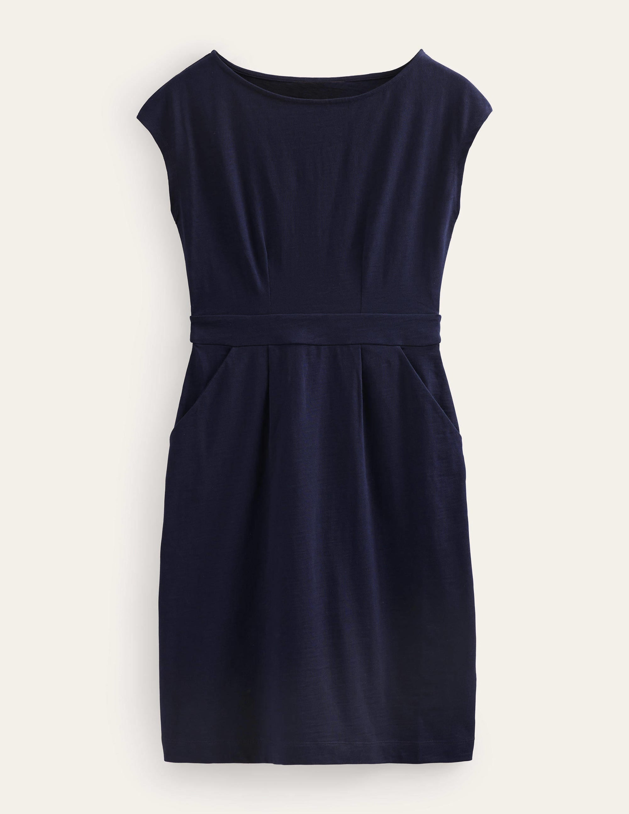 Florrie Jersey Dress-Navy - Image 6