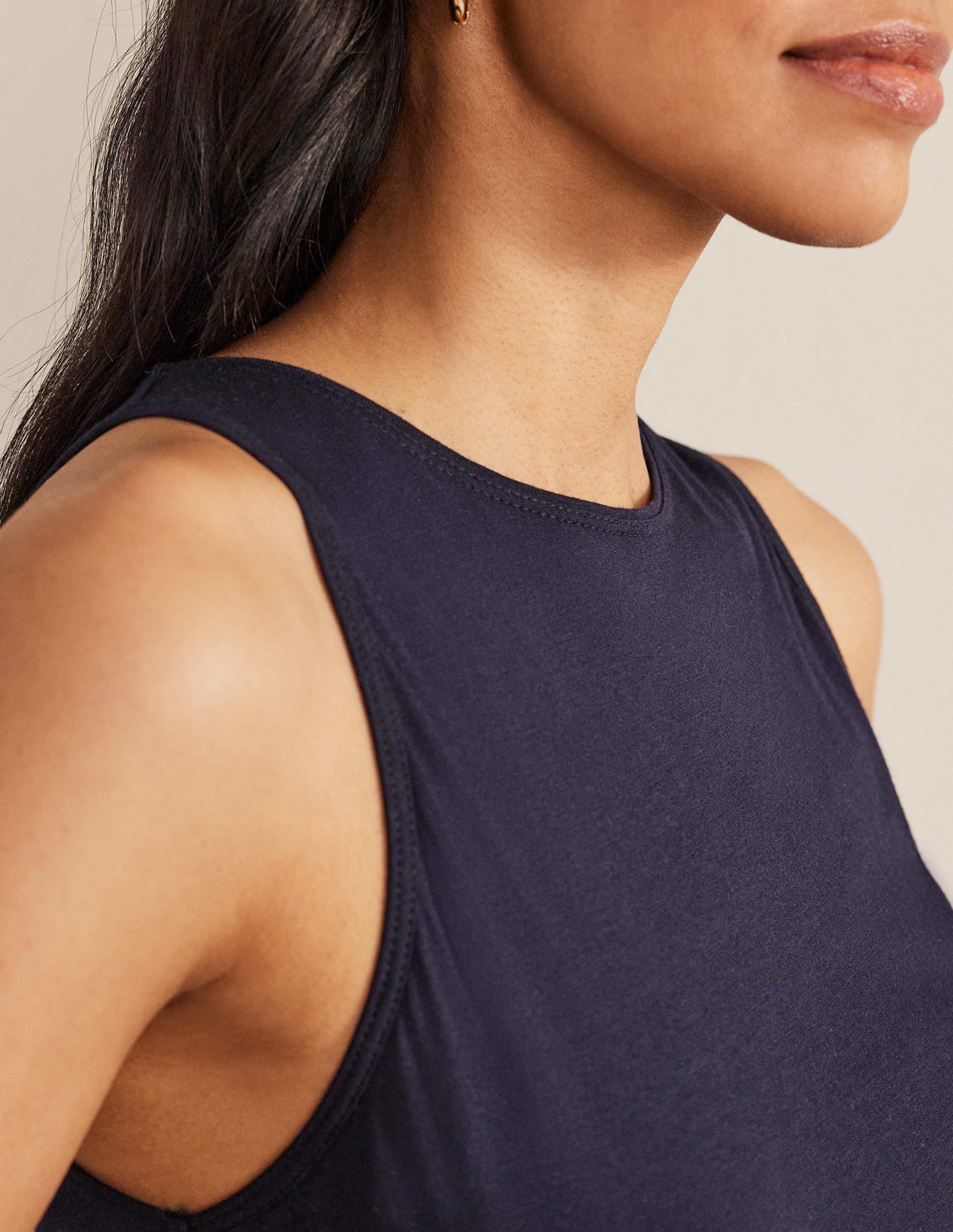 Supersoft Vest-Navy-2