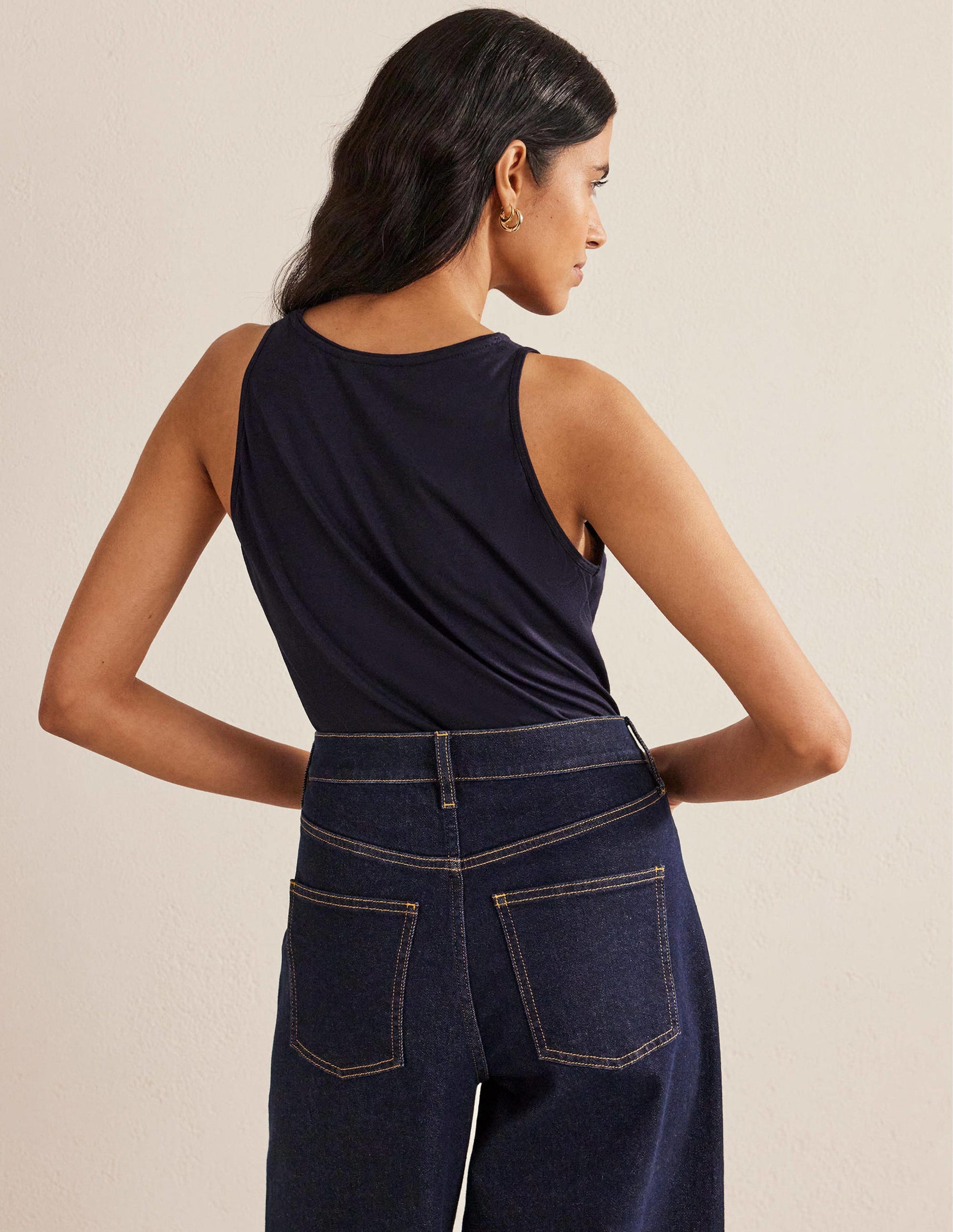 Supersoft Vest-Navy-3