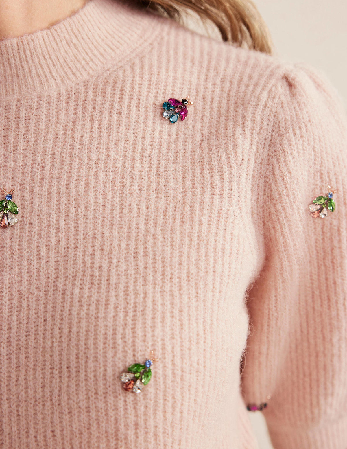 Embellished Fluffy T-shirt-Rope - Image 2
