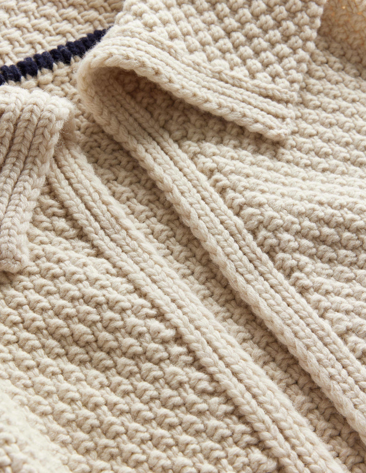 Textured Chunky Wool Coatigan-Shearling-7