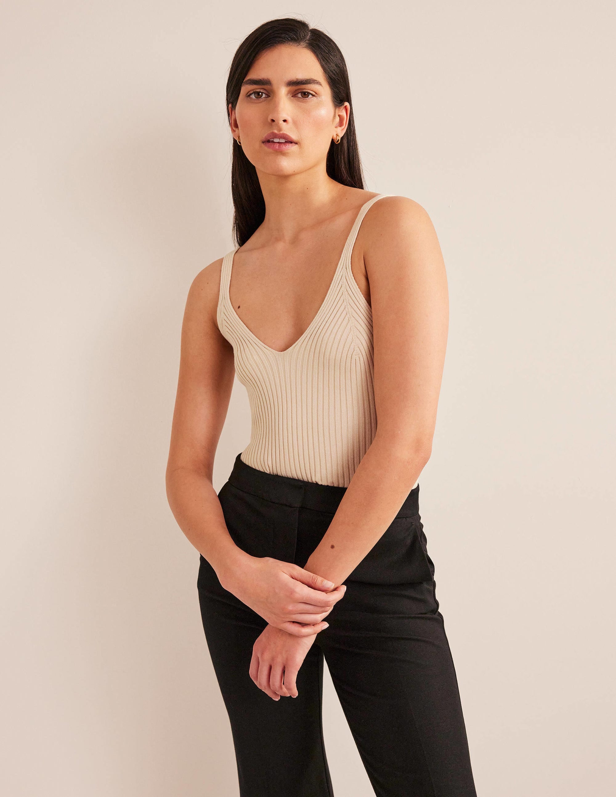 Ribbed Vest Top-Rope - Image 4