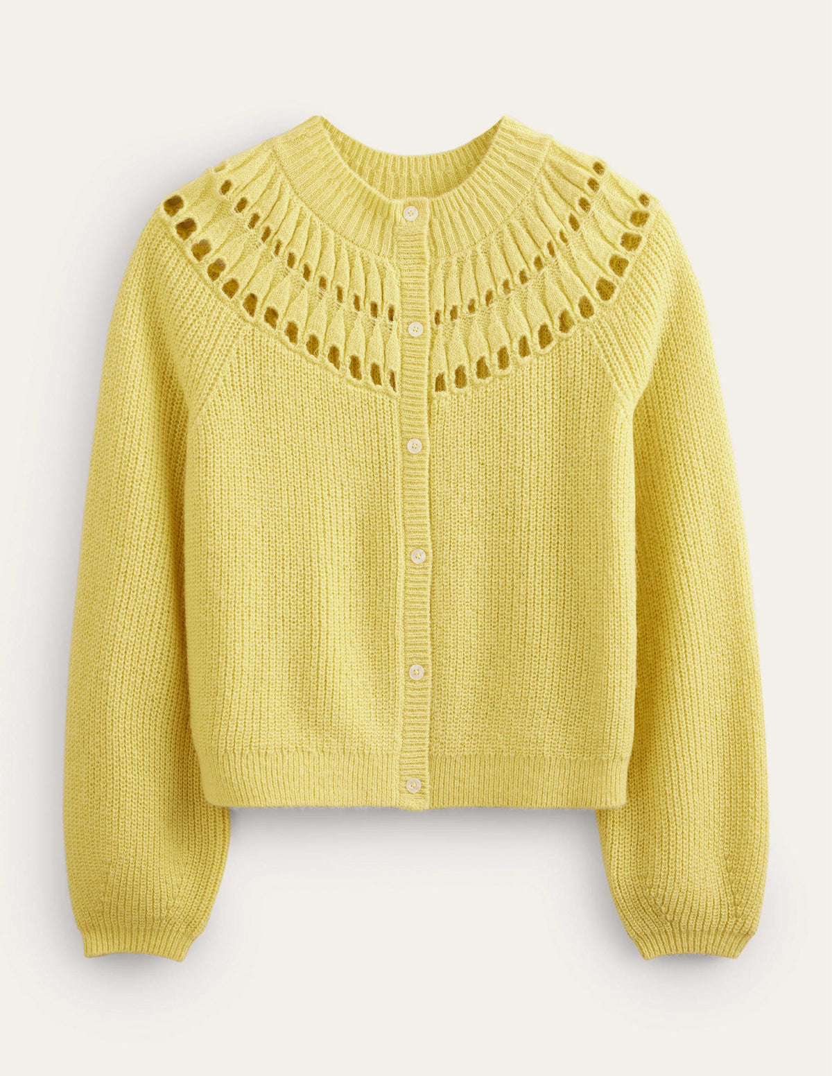 Fluffy Ruffle Cardigan-Spring Day - Image 2
