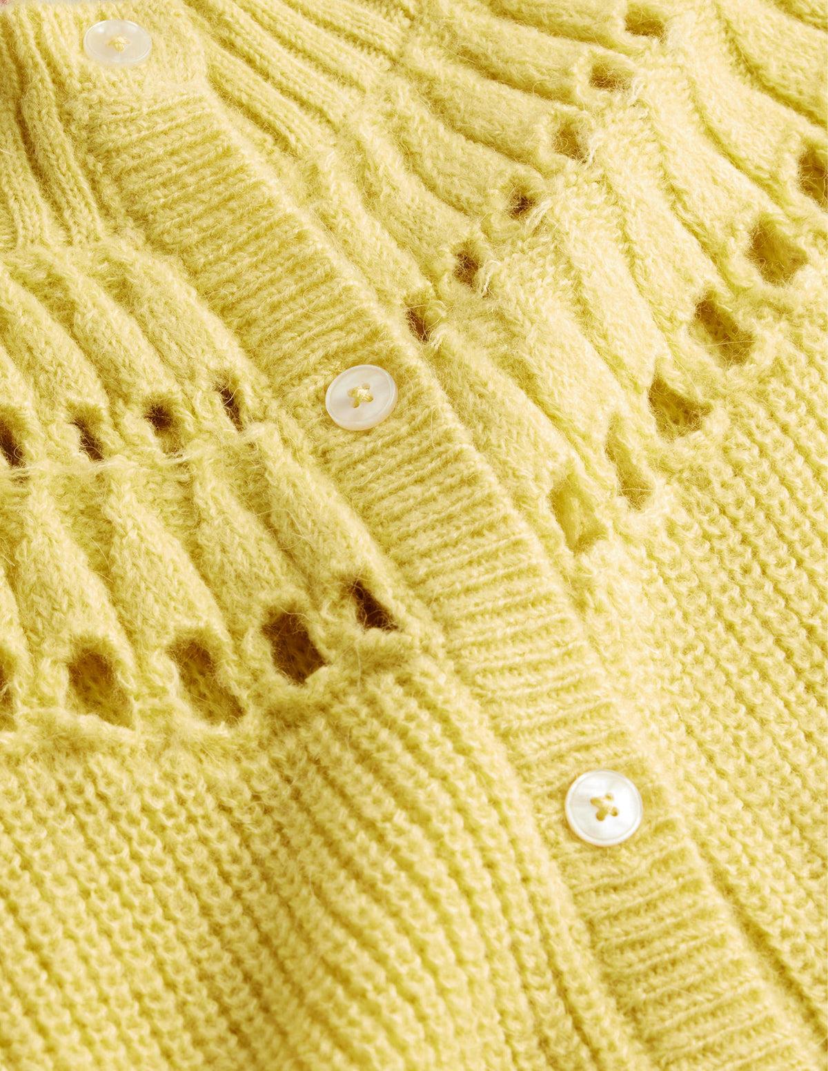 Fluffy Ruffle Cardigan-Spring Day - Image 3