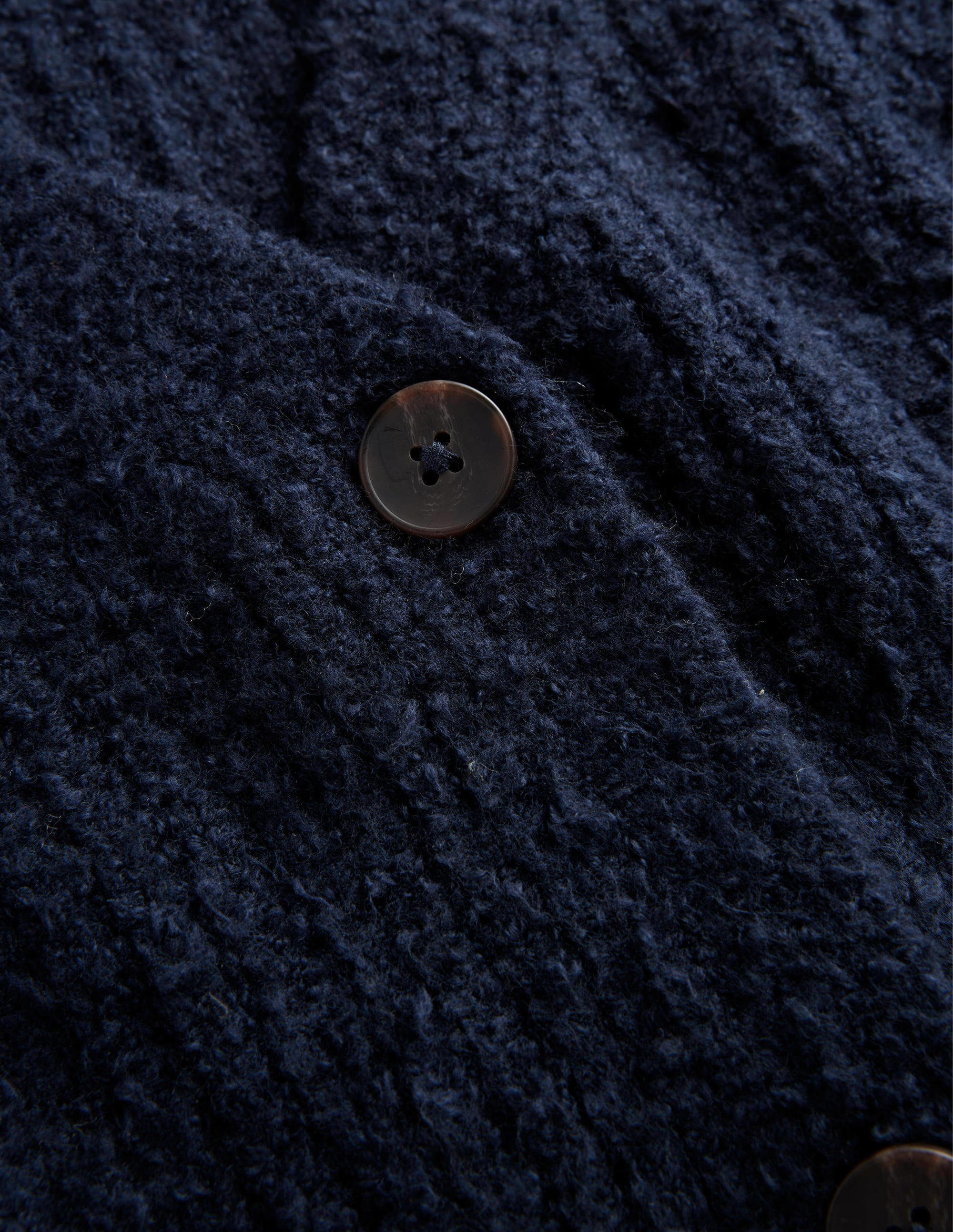 Engineered Rib Cardigan-Navy - Image 6