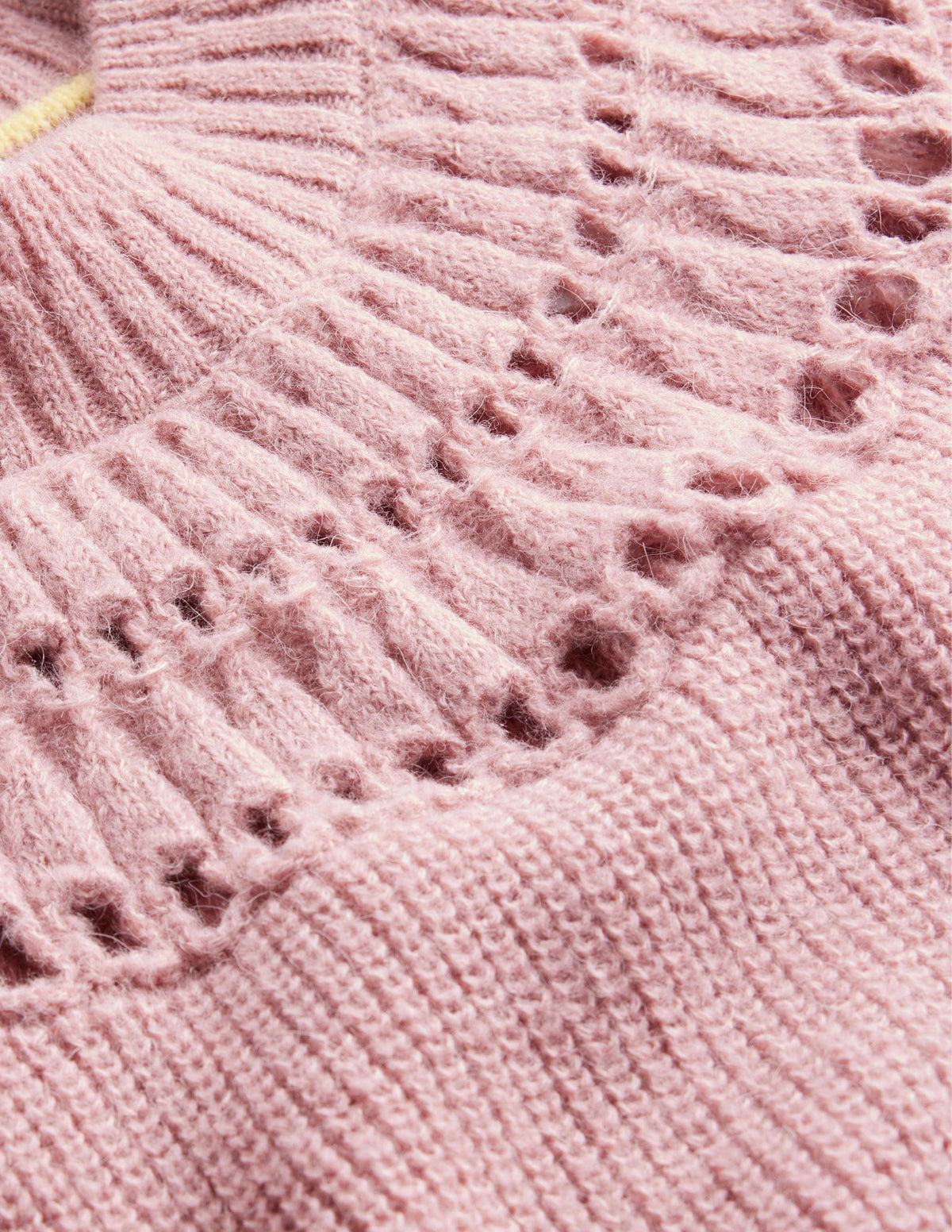 Fluffy Ruffle Sweater-Dahlia Pink - Image 3