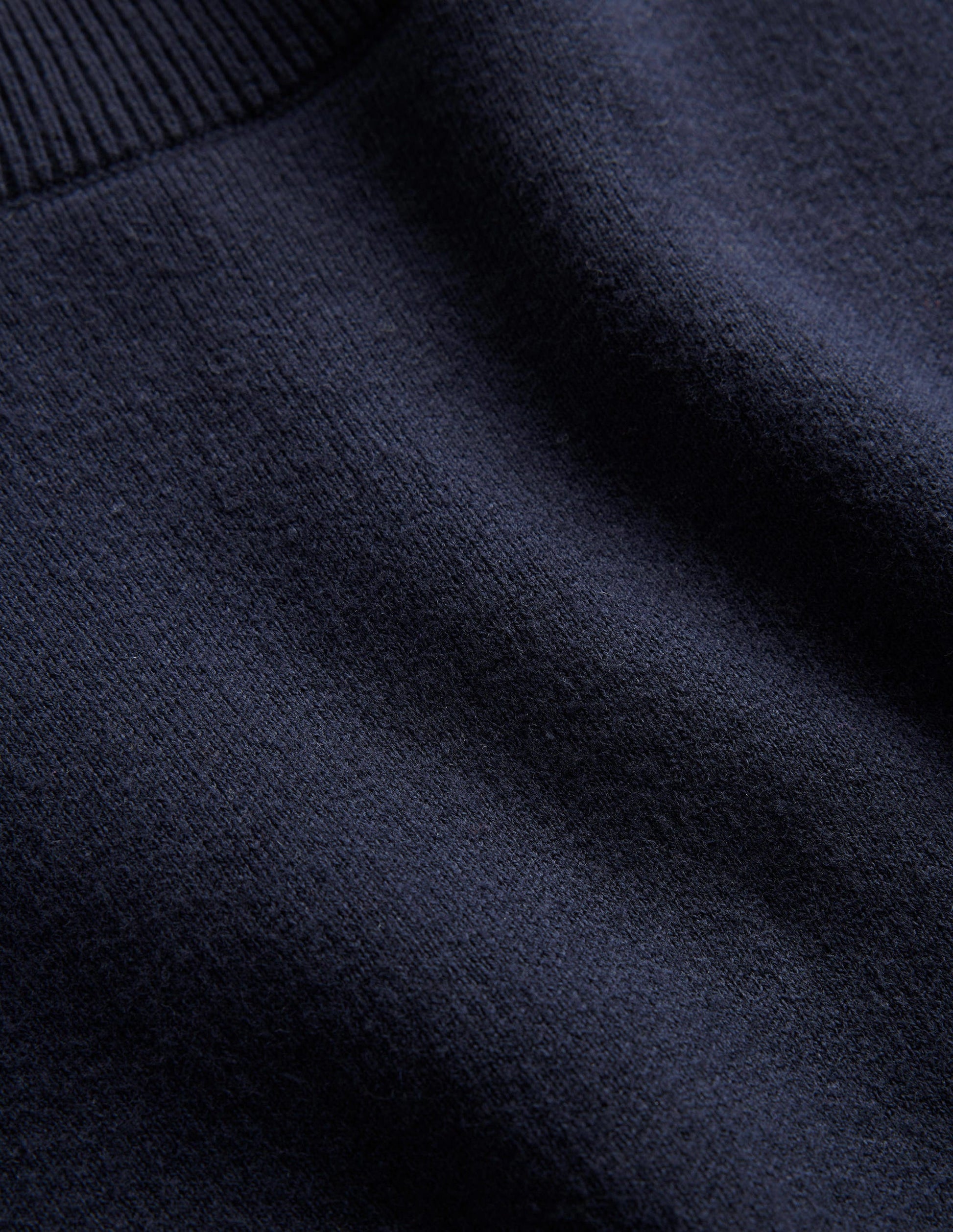 Crew Neck Sweater-Navy-6