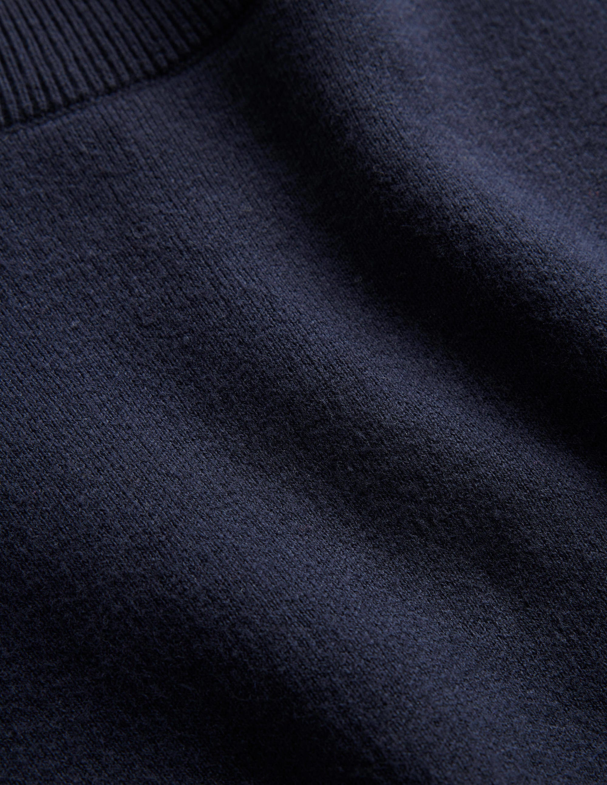 Crew Neck Sweater-Navy - Image 6