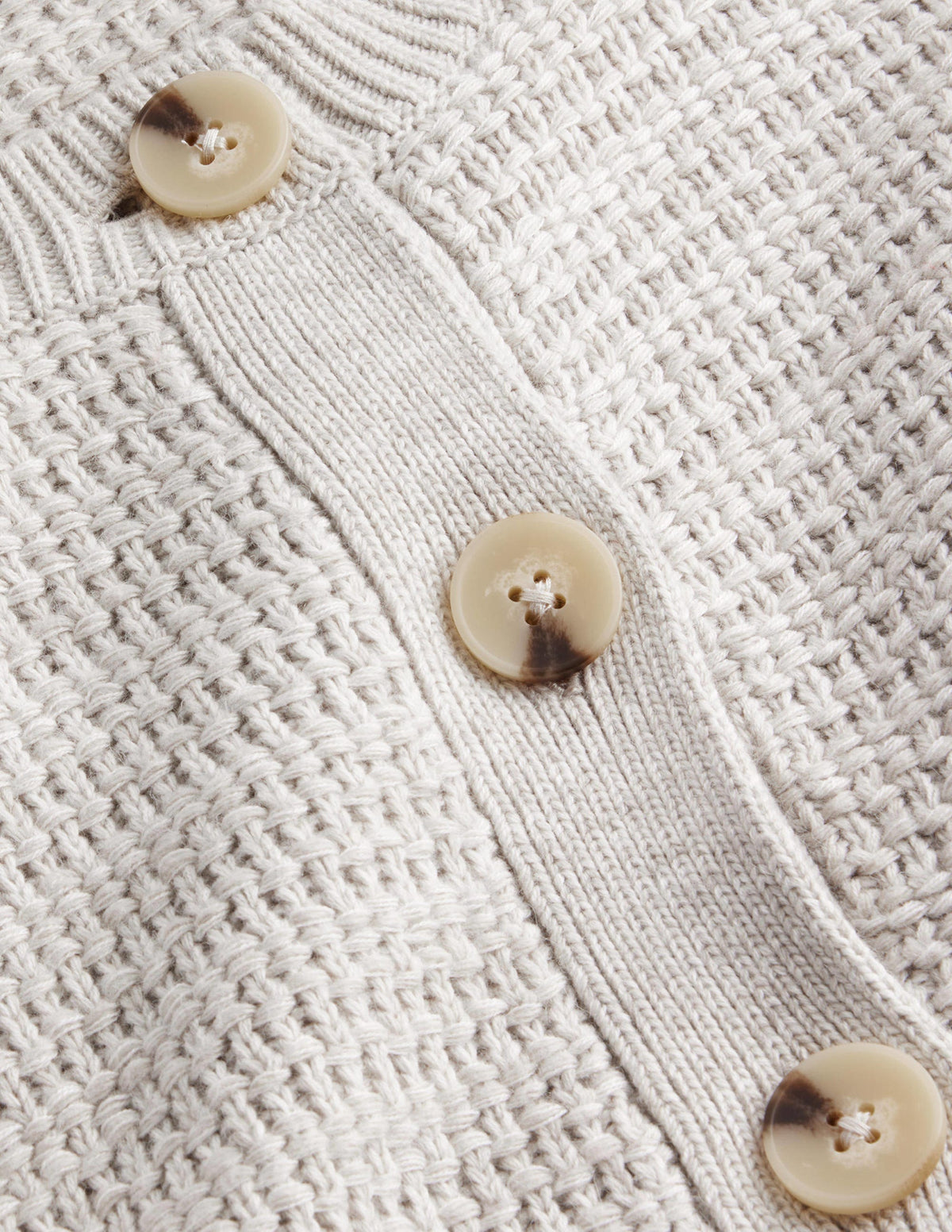 Textured Knitted Bomber Jacket-Silver Melange-6