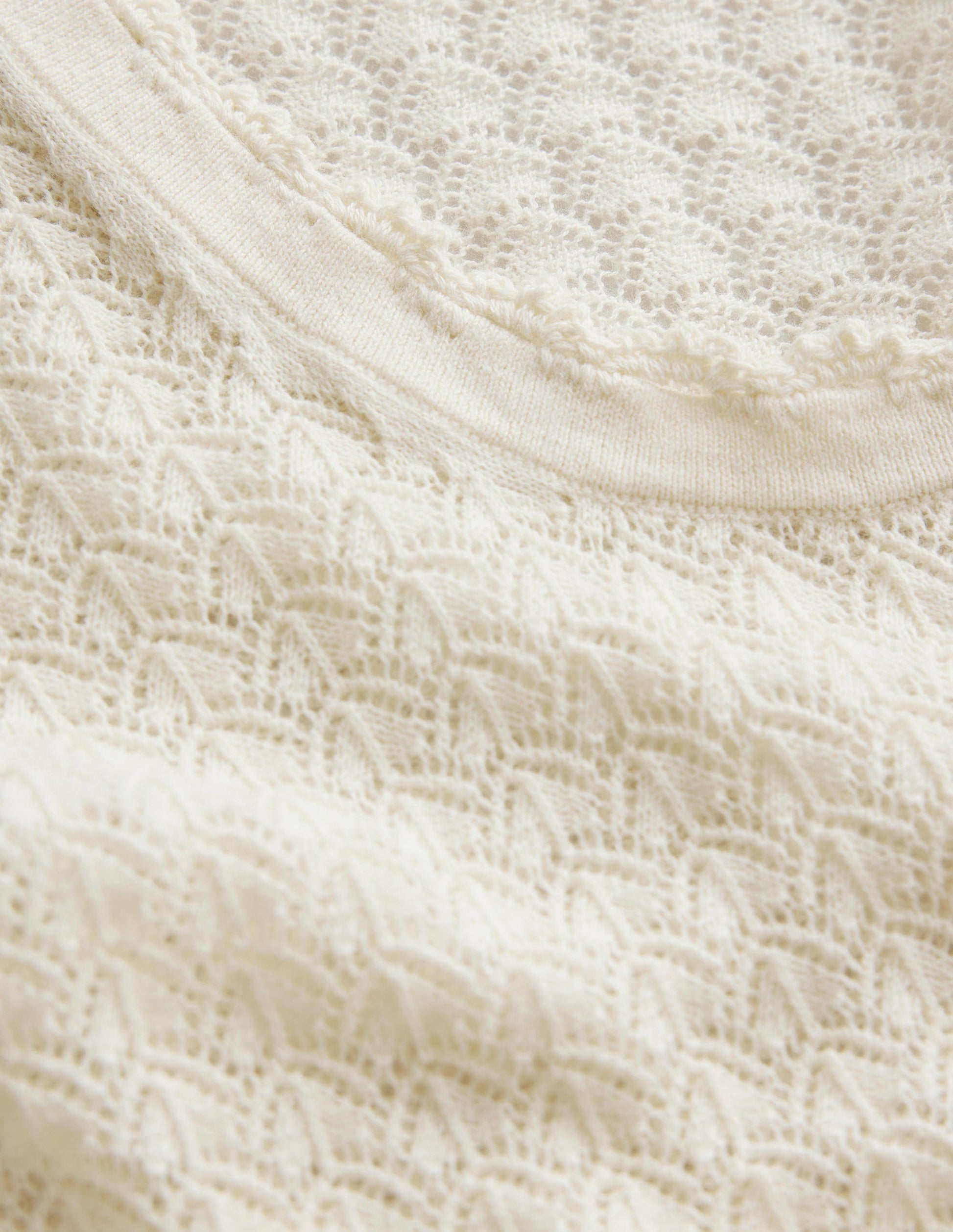 Pointelle Vest-Warm Ivory-6