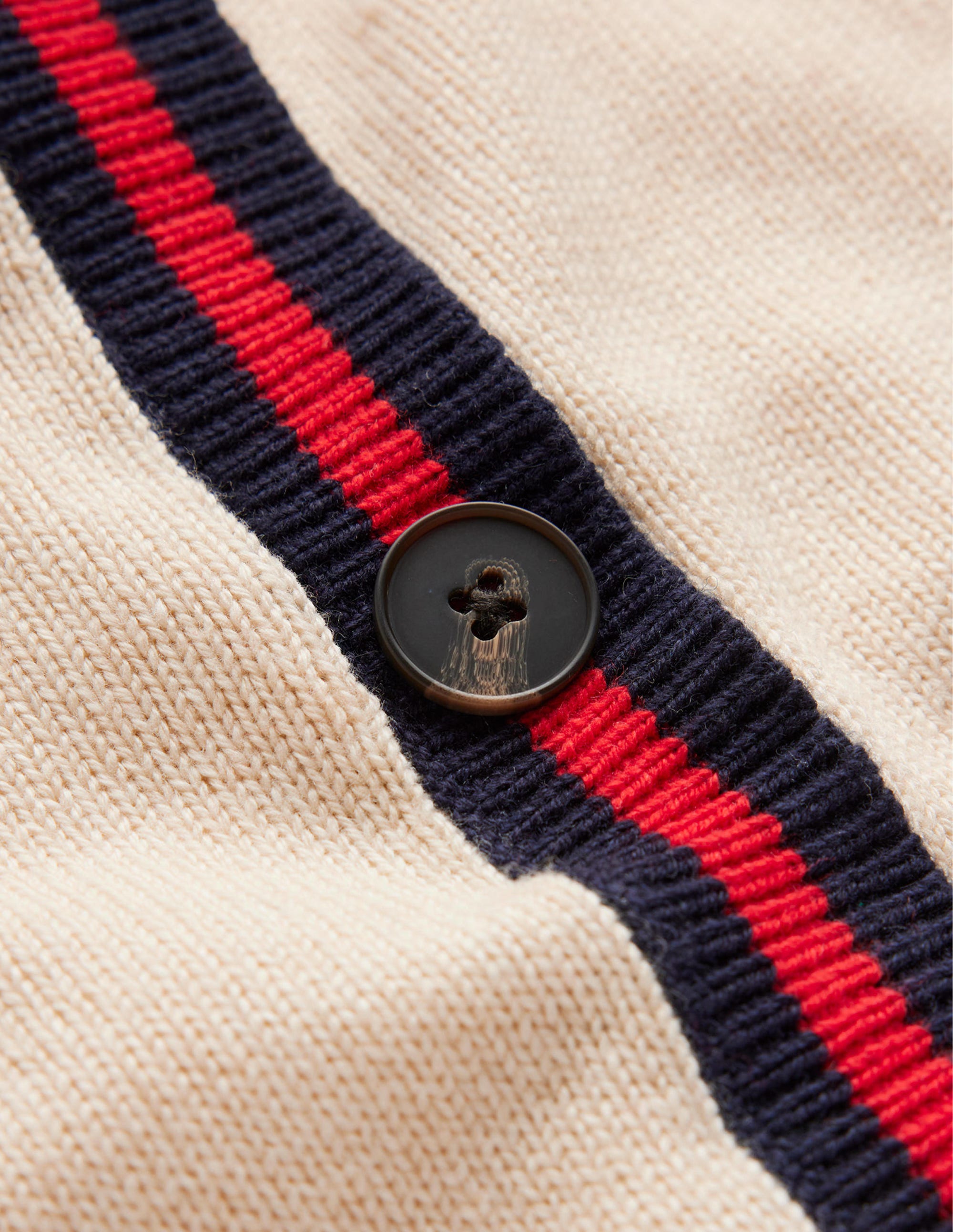 Cecily Button Back Sweater-Warm Ivory, Brand Stripe - Image 6
