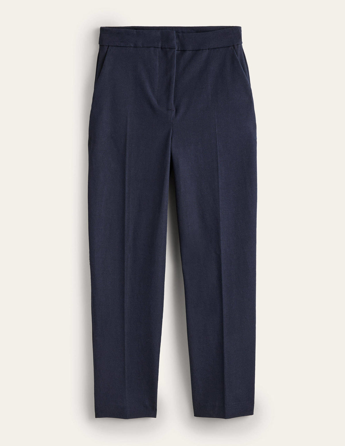 Bi-Stretch Straight Pants-Navy - Image 6