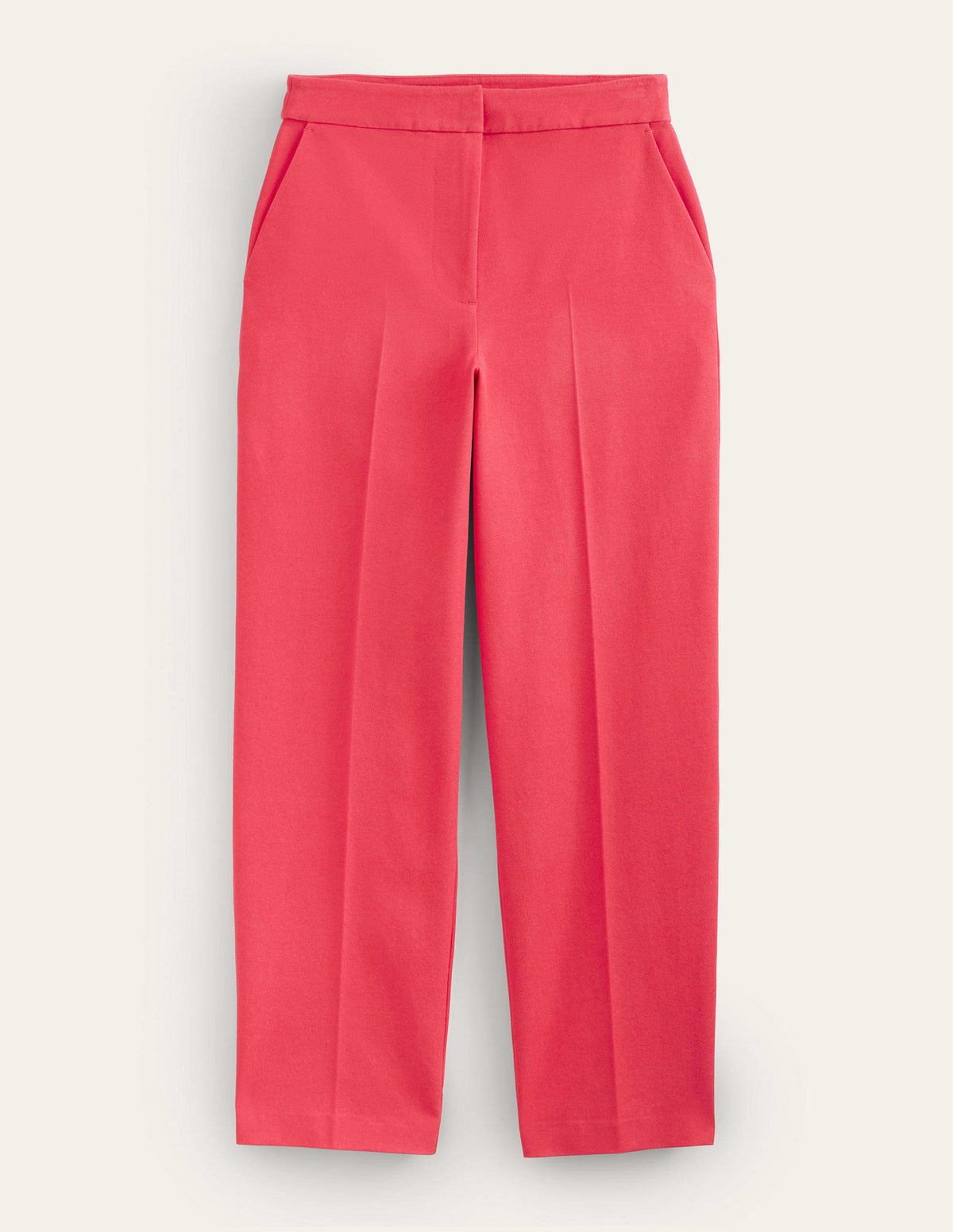 Bi-Stretch Straight Pants-Camellia-6