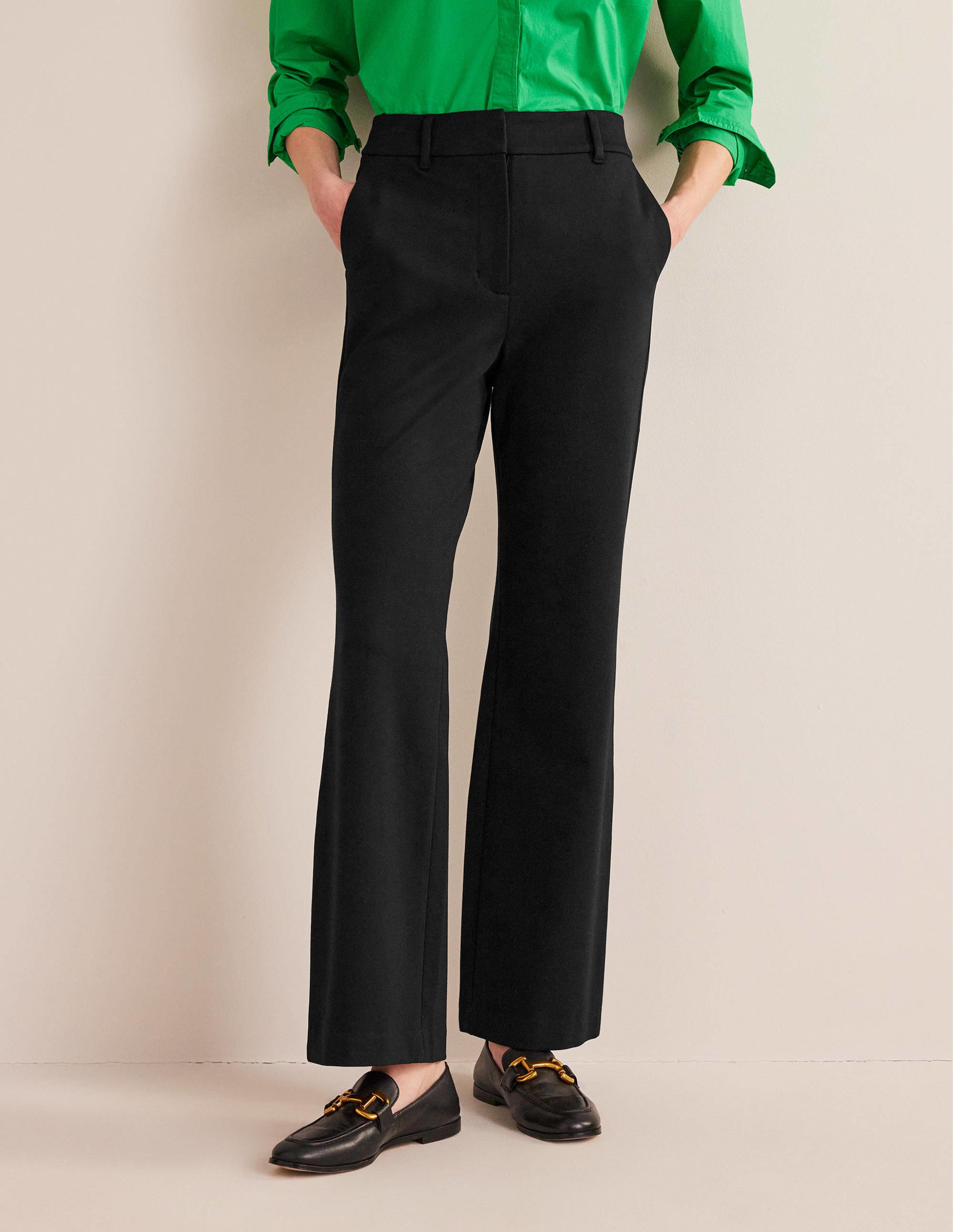 Hampshire Flared Pants-Black - Image 4