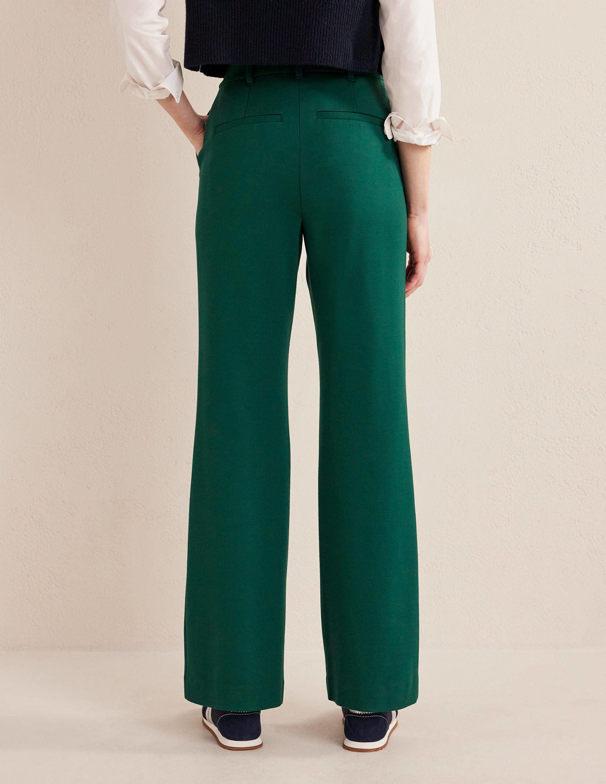 Hampshire Flared Pants-Emerald Night - Image 3
