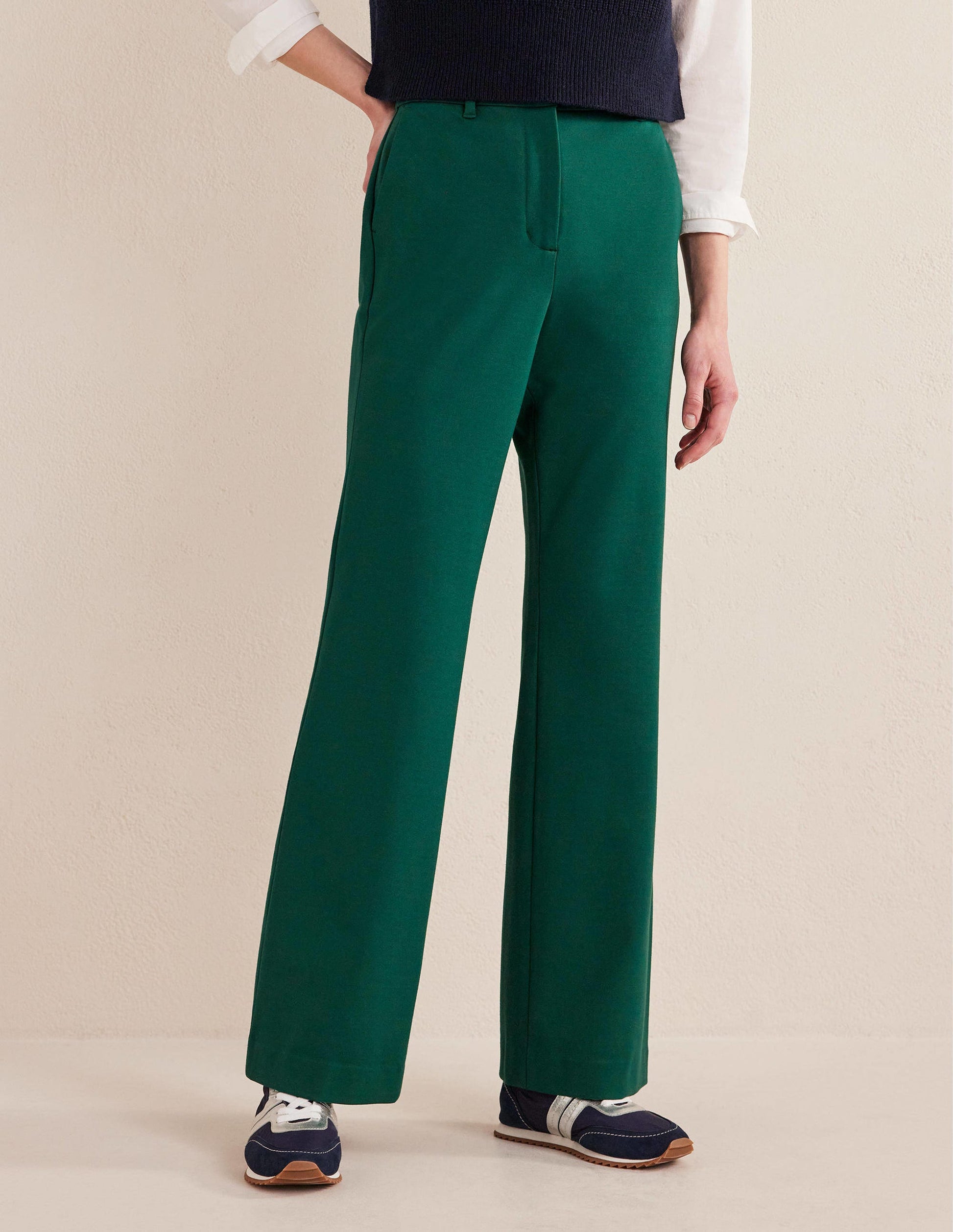Hampshire Flared Pants-Emerald Night-4