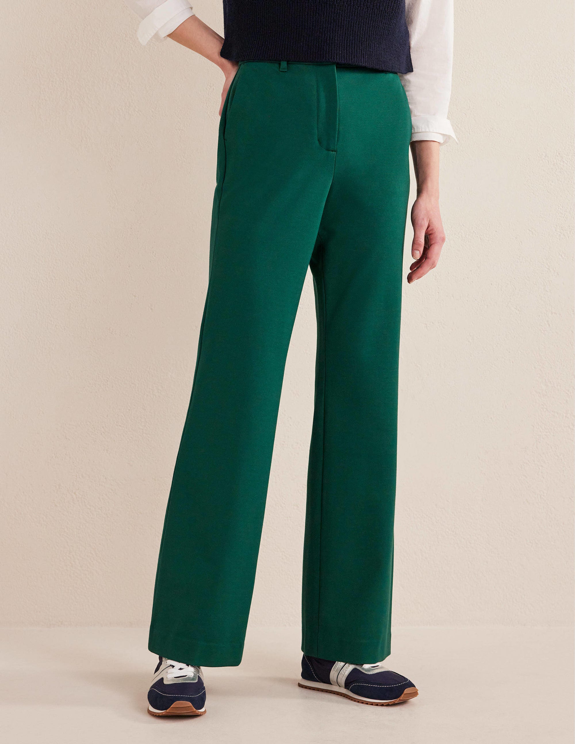 Hampshire Flared Pants-Emerald Night - Image 4