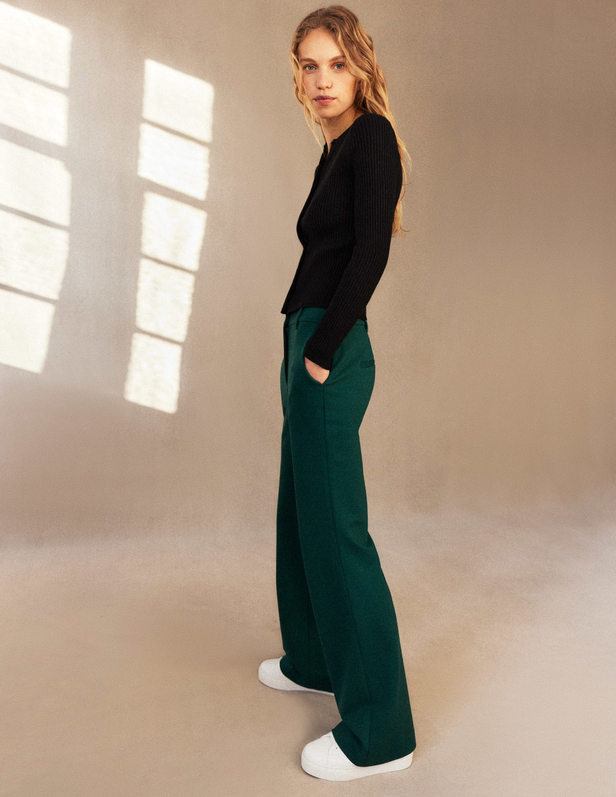 Hampshire Flared Pants-Emerald Night - Image 8