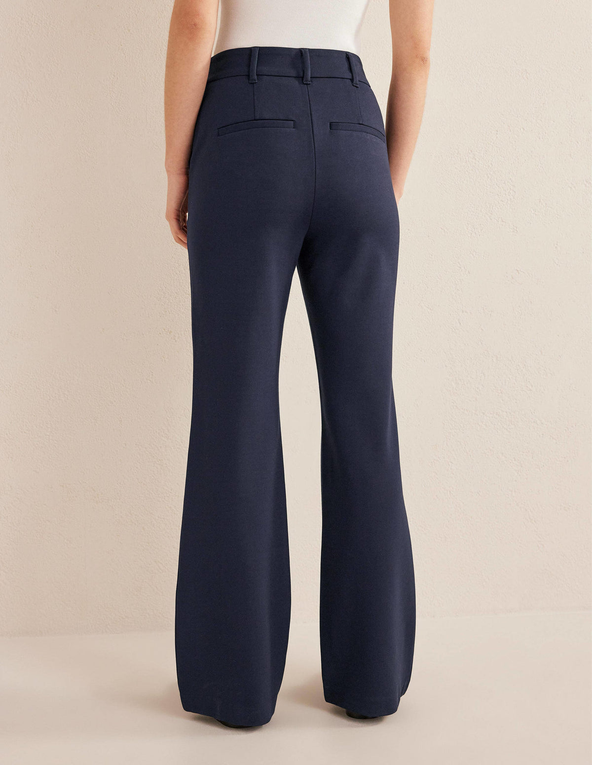 Hampshire Flared Pants-Navy - Image 3