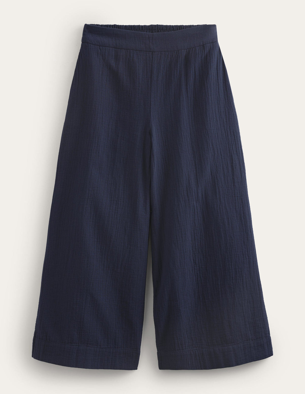 Double Cloth Pants-Navy-5