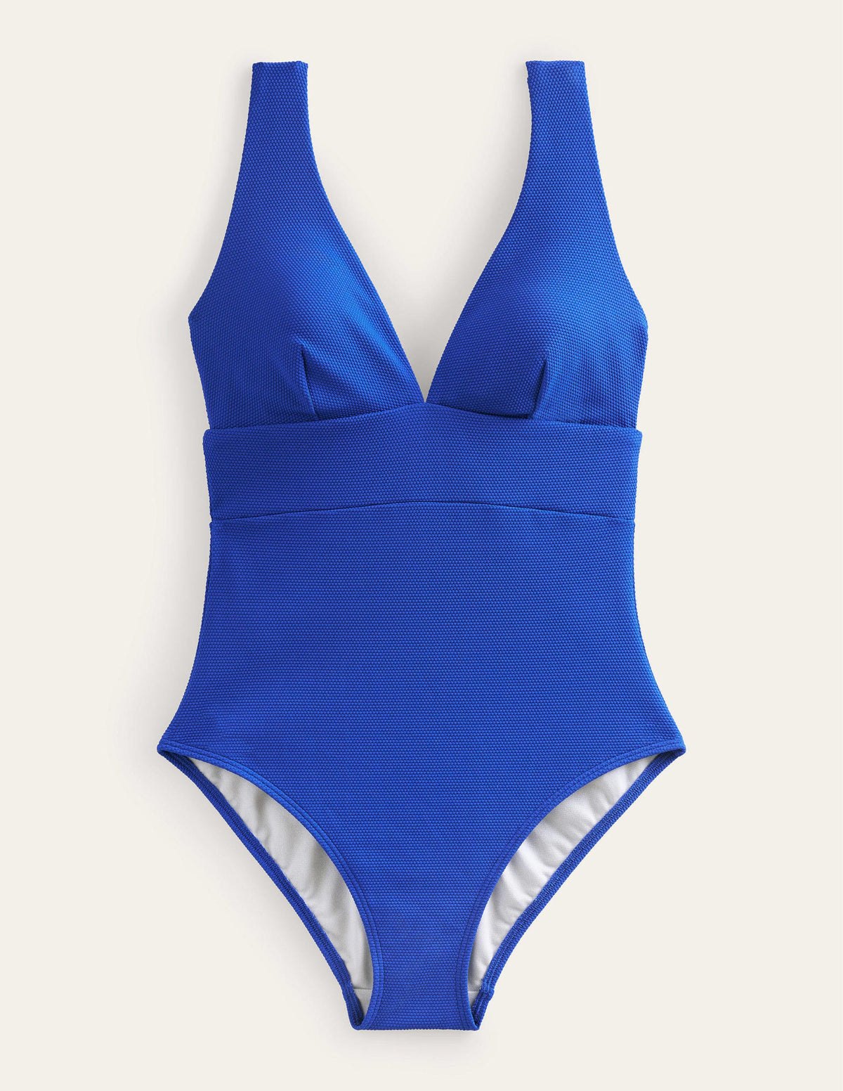 Porto V-neck Swimsuit-Cobalt Honeycomb - Image 5
